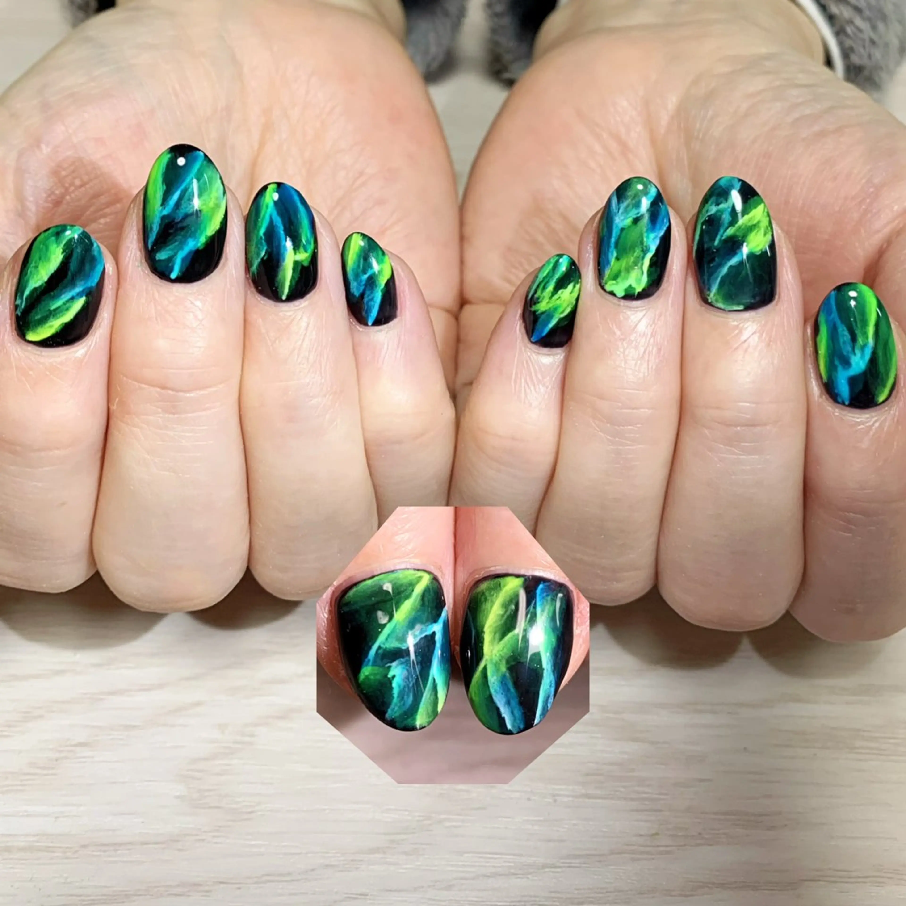 ネイル ハンドネイル Rose Glass 高蔵寺店のネイルデザイン