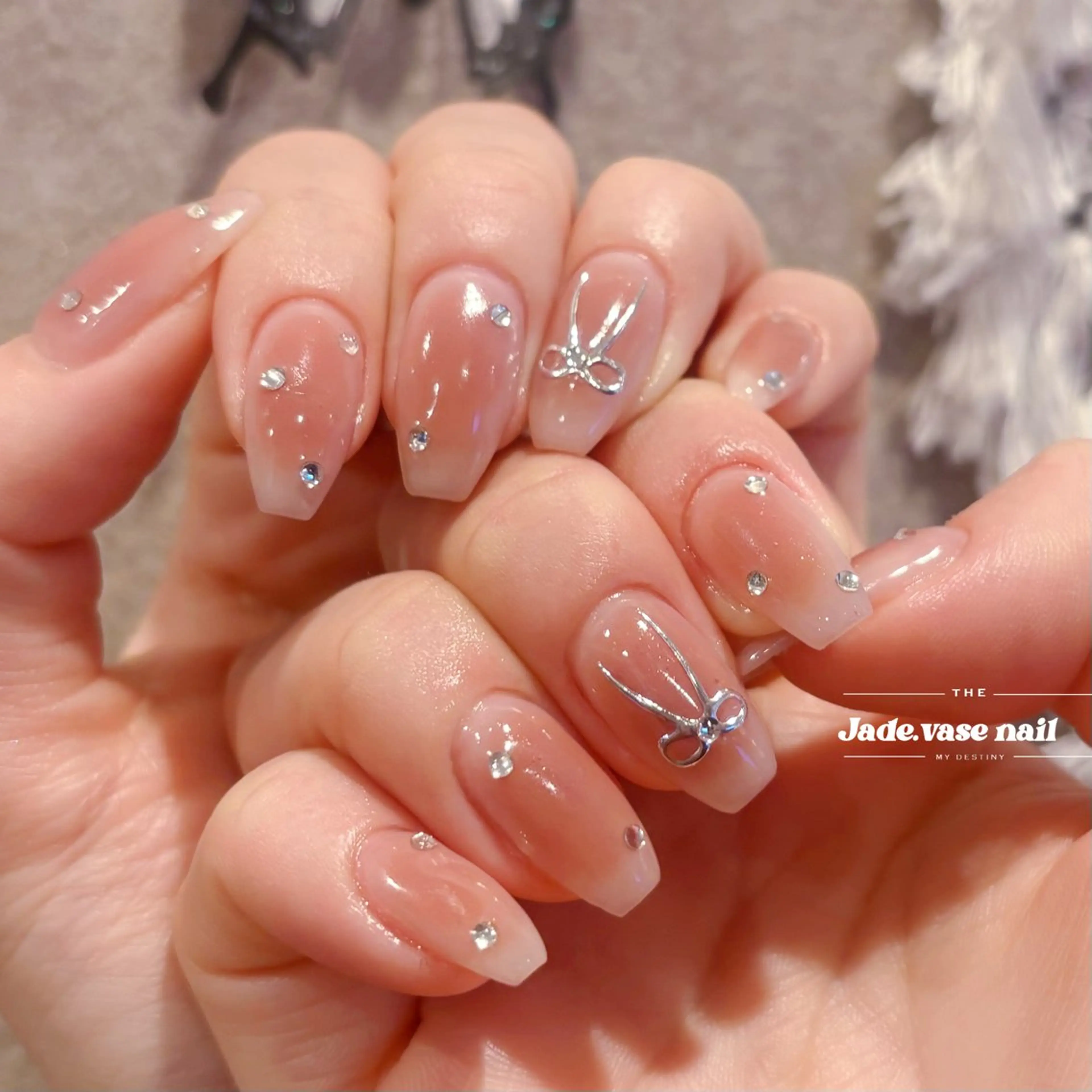 ネイル ハンドネイル ハンドケア ✰Jade.vase 银座のネイルデザイン