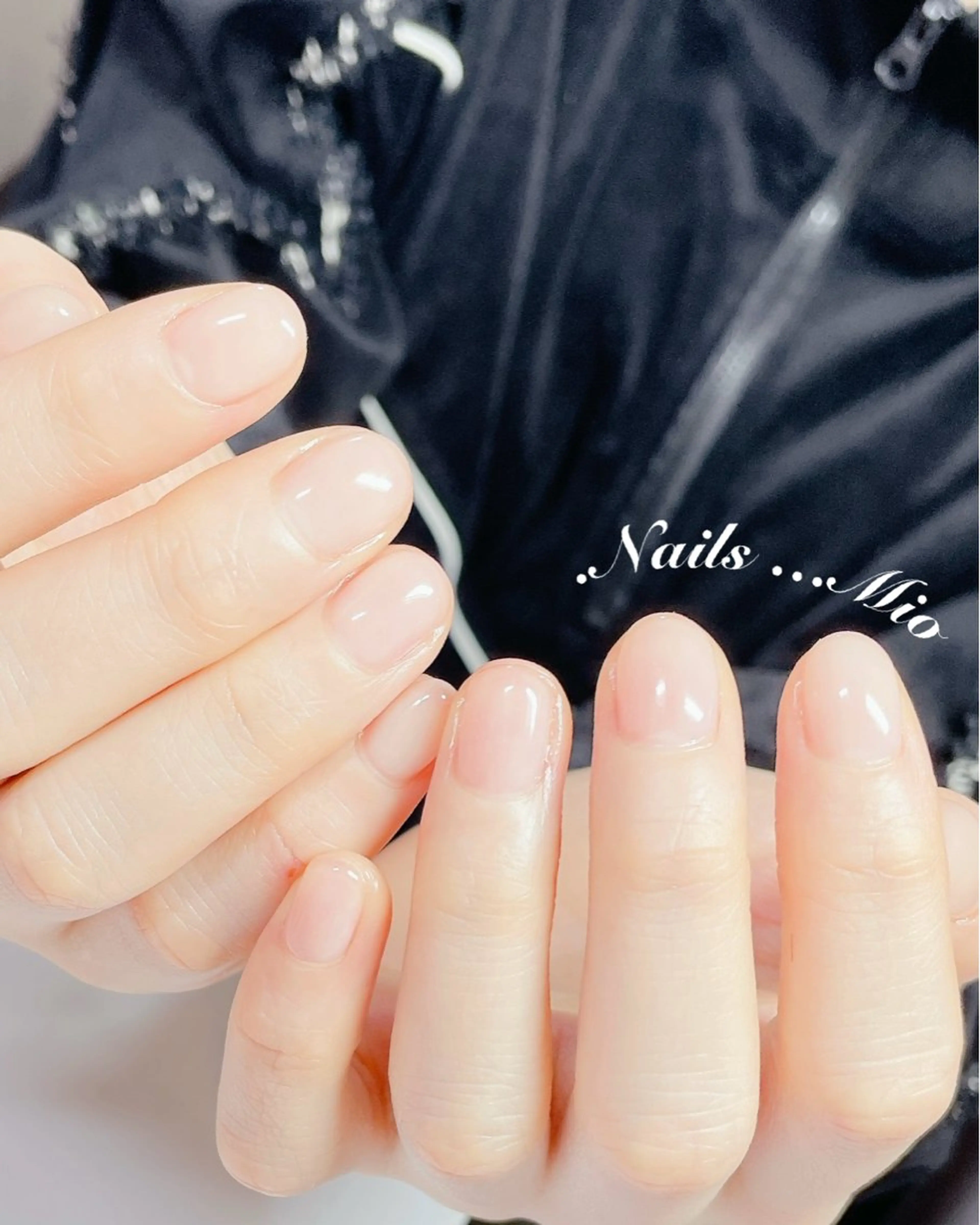 ネイル クリアネイル ジェルネイル .Nails Mio 赤羽西ネイルサロンのネイルデザイン