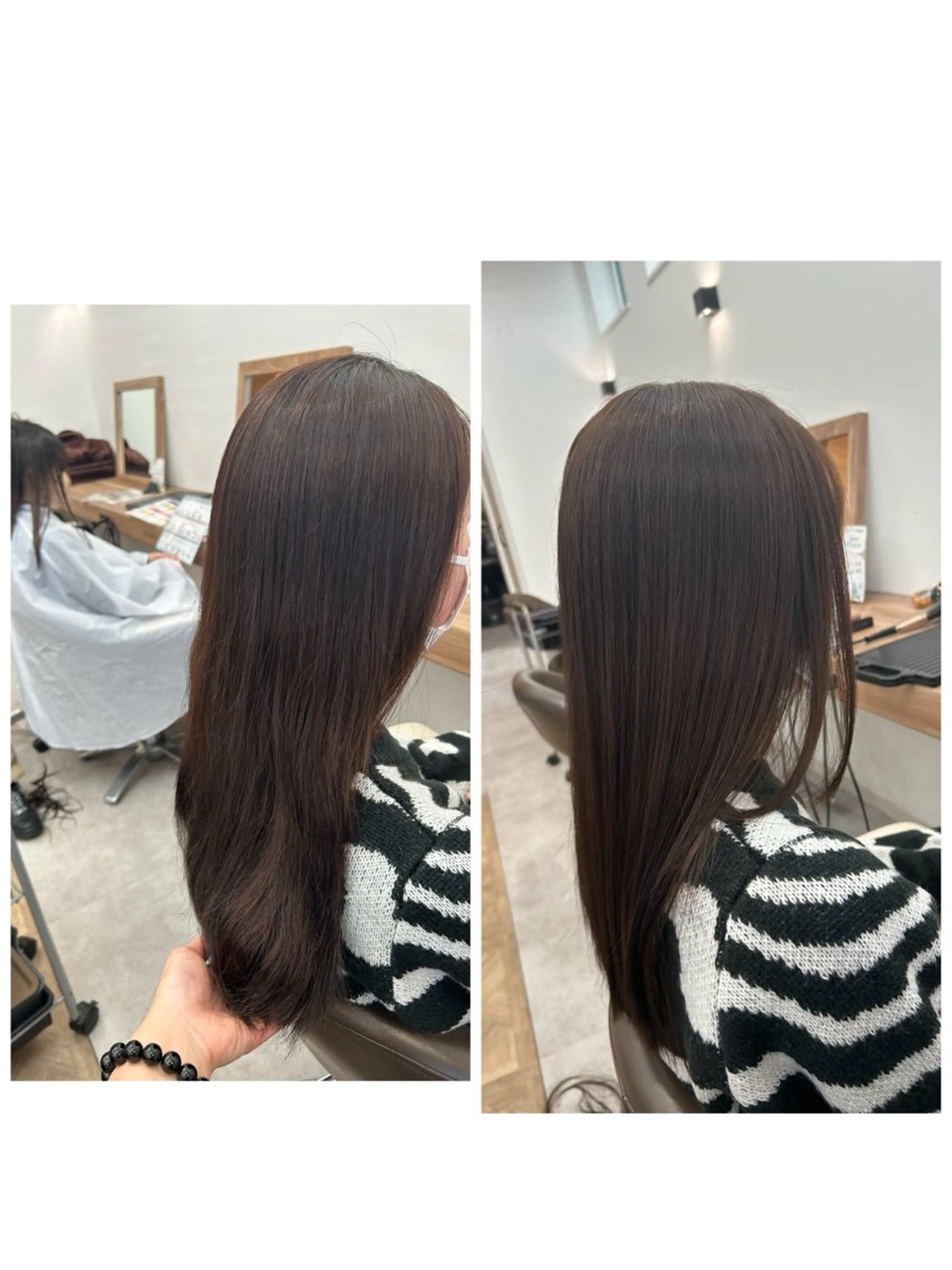 ロング カラー riddle hair(駒生)所属・山越 美裕樹のヘアスタイル