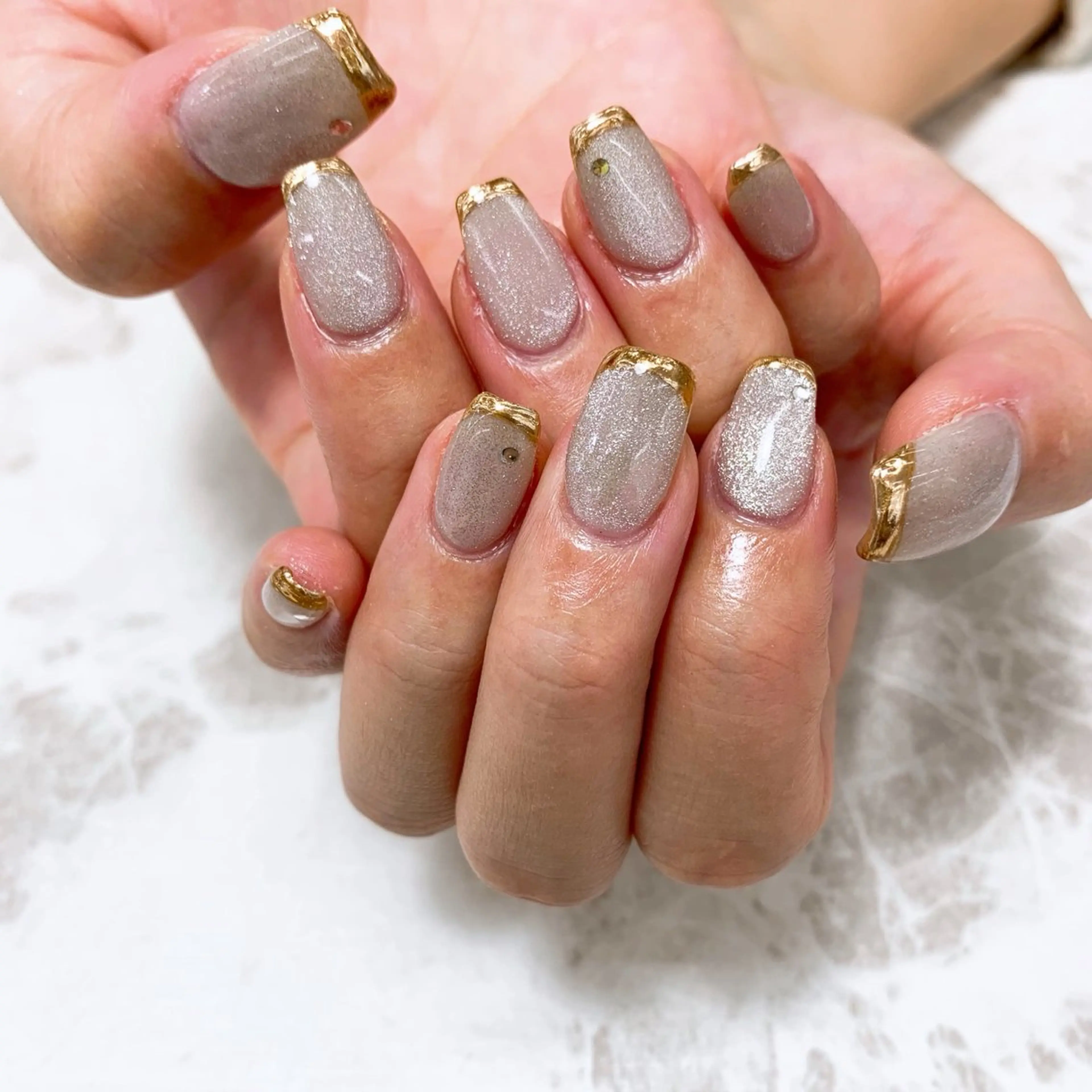 ネイル アートネイル ⭐︎休業中の練習⭐︎ JNA認定講師髙橋のネイルデザイン