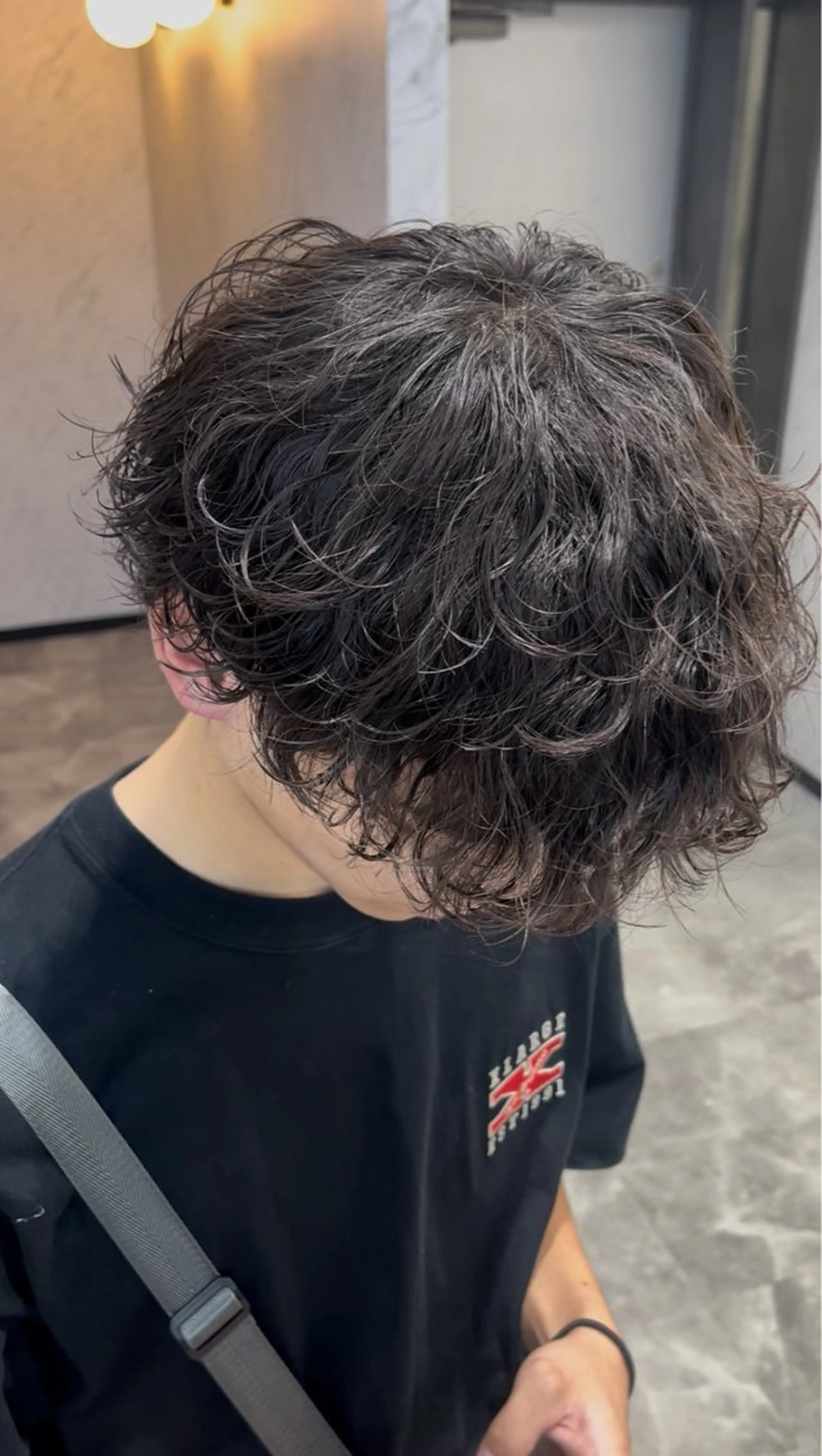 カット➕シャドウパーマの写真