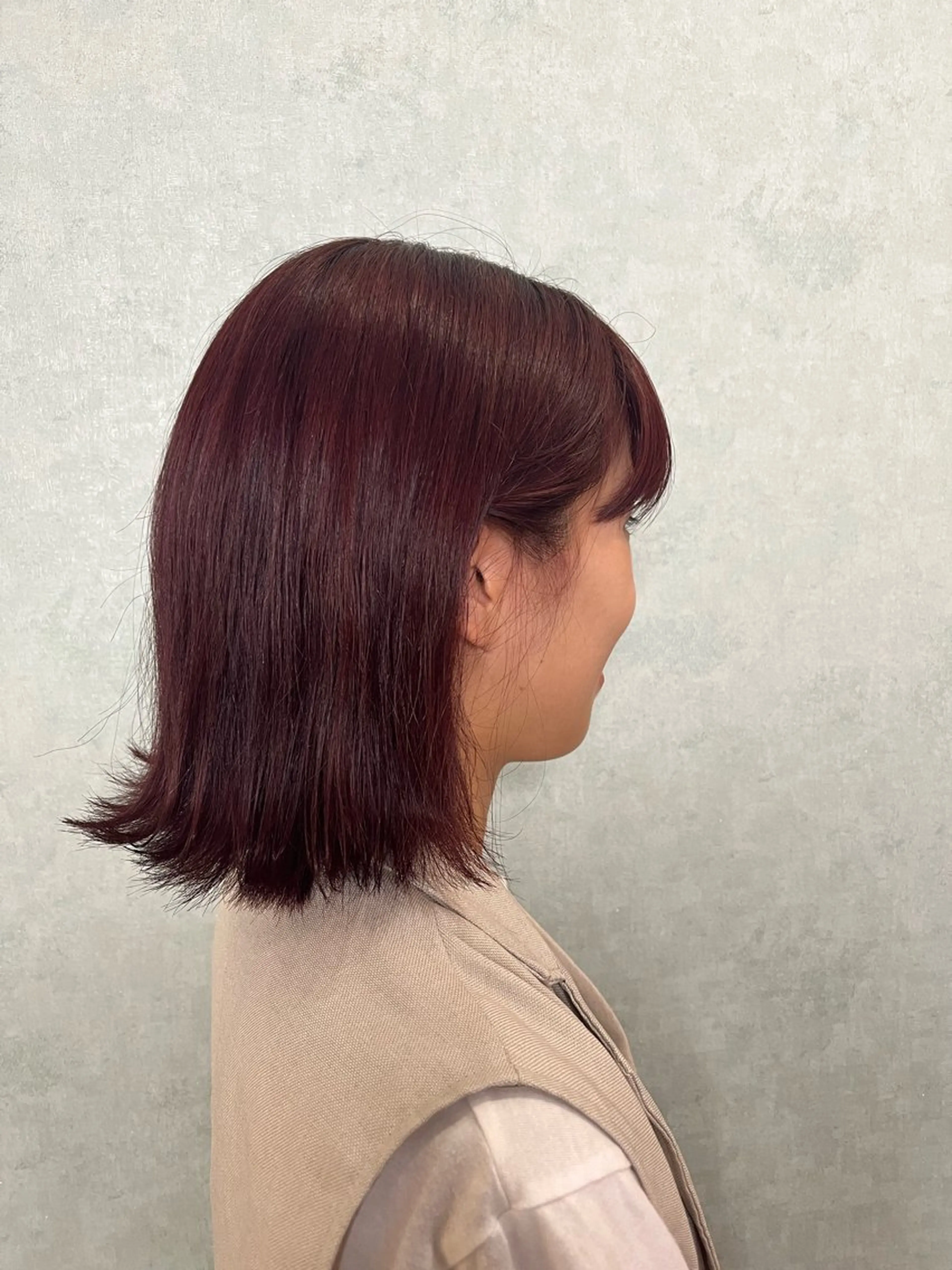 ワンカラー＋オージュアトリートメントの写真