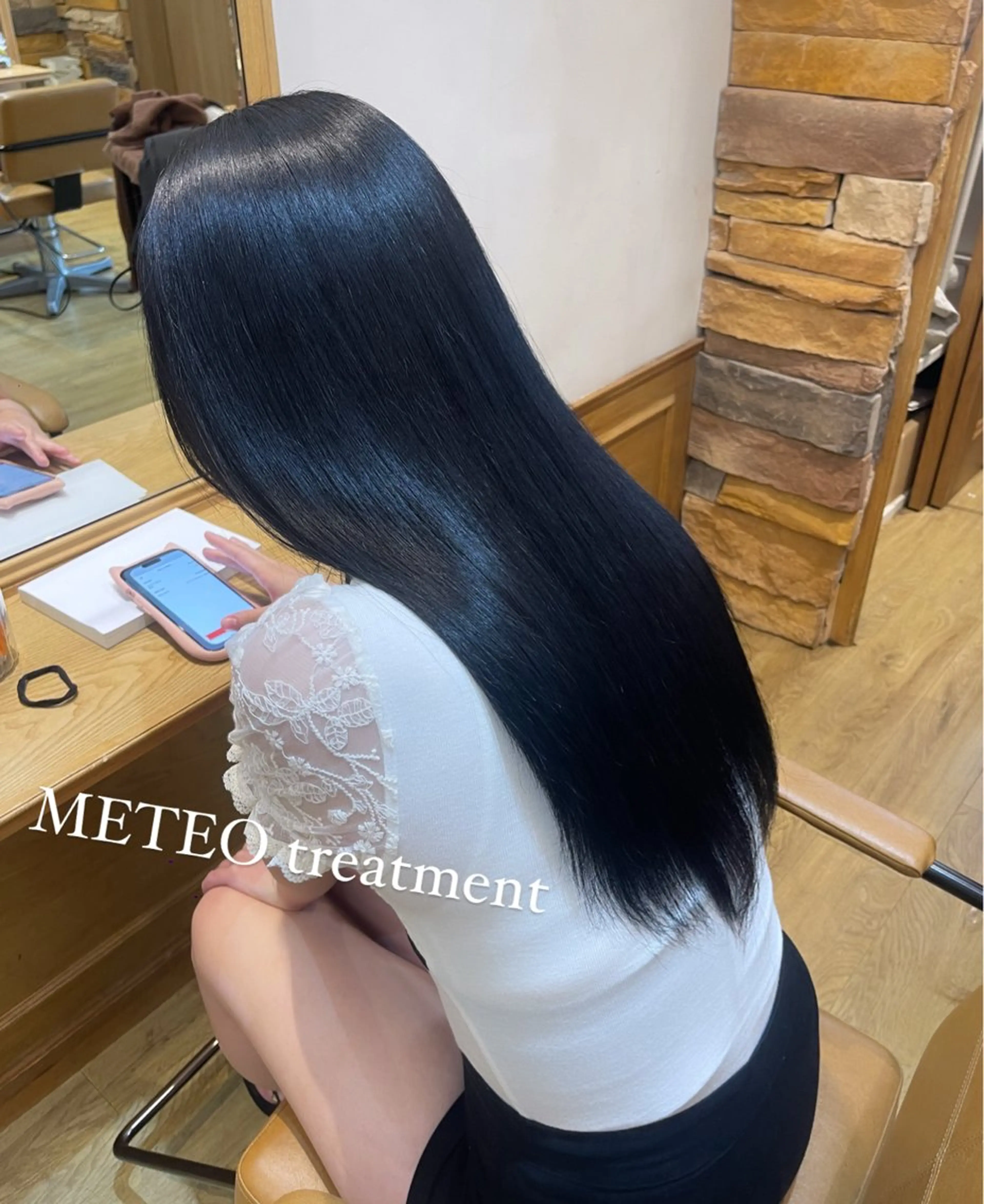 リピート率No.1㊗️《🫧日本最高峰髪質改善カラー🫧》フルカラー＋METEO𝕥𝕣𝕖𝕒𝕥𝕞𝕖𝕟𝕥💓の写真