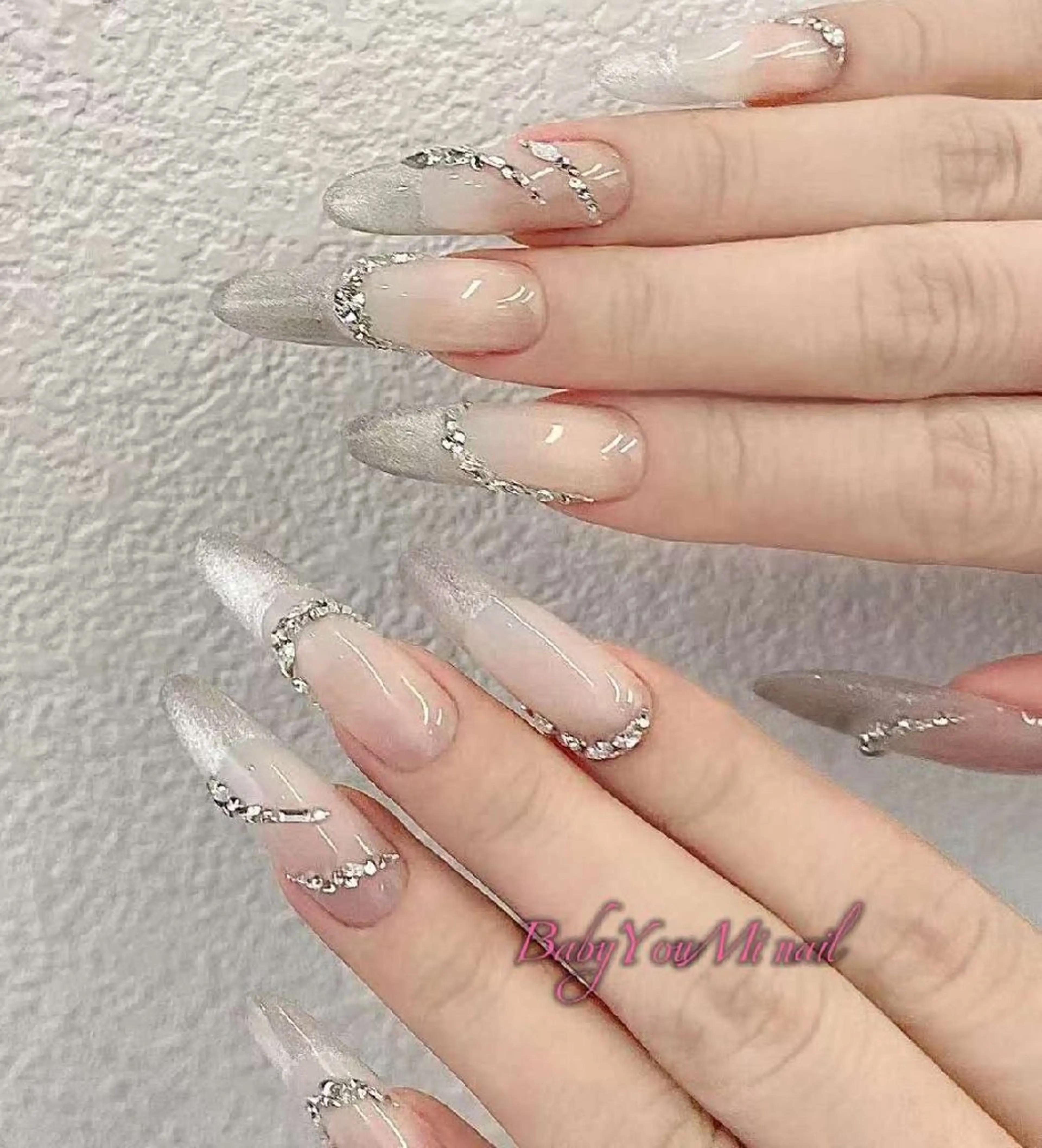 ネイル オーロラネイル フラワーネイル フットネイル フレンチネイル ジェルネイル ハンドネイル Oomiya 服部のネイルデザイン