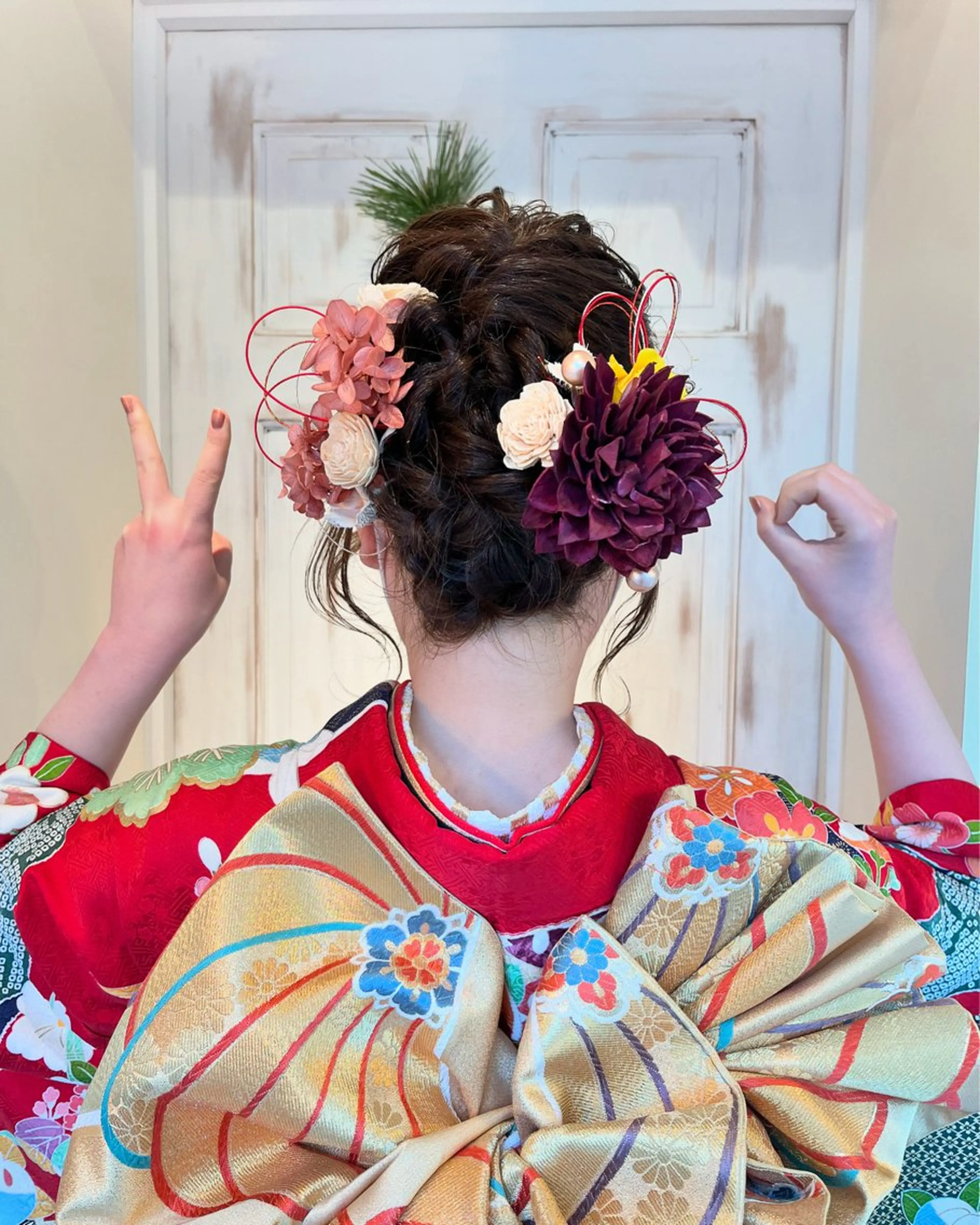 ヘアアレンジ Noele hair atelier(ノエルヘアアトリエ)所属・北上ゆい/個性派/ ナチュラルアレンジのヘアスタイル