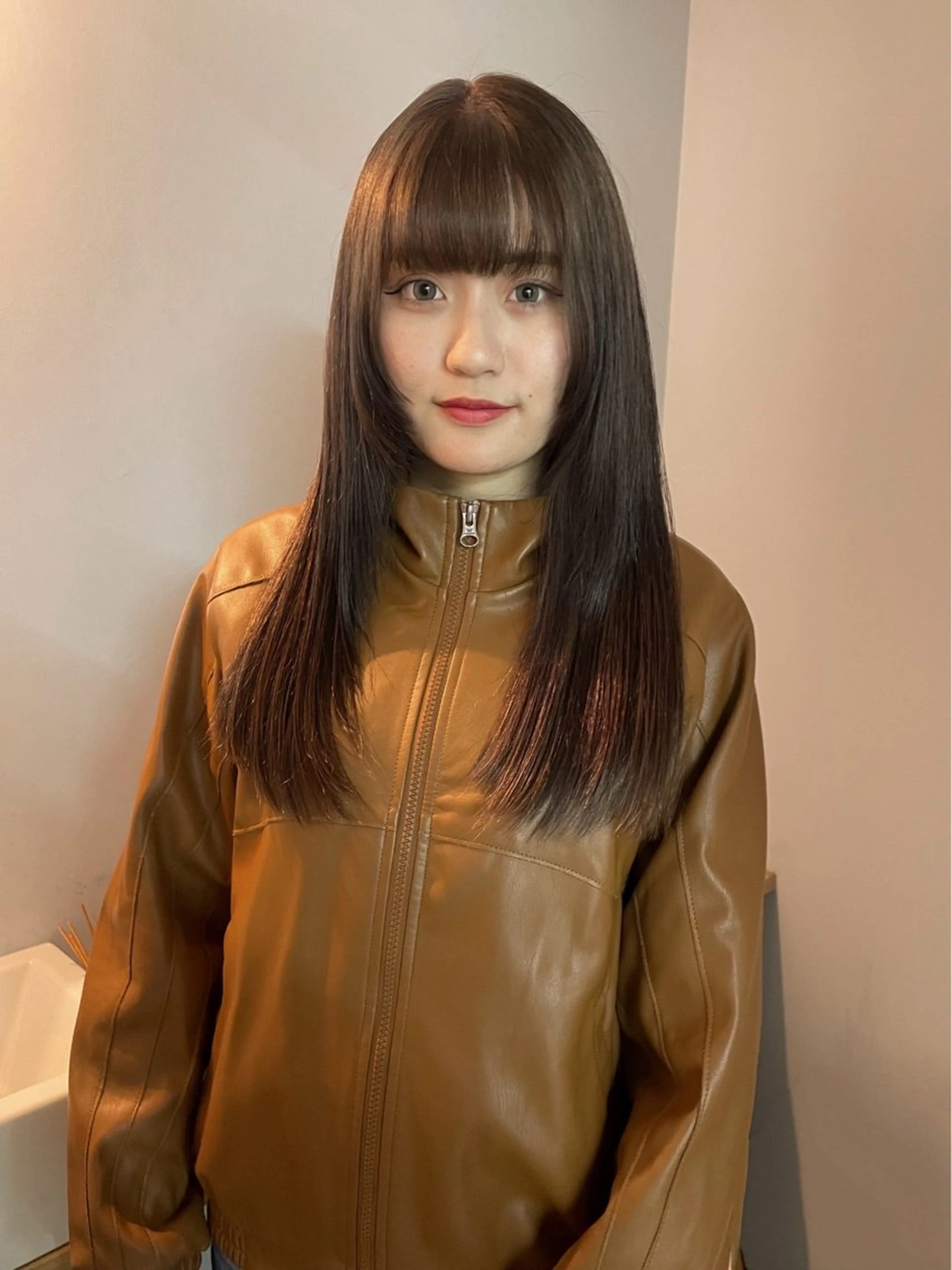 セミロング ボブカットモデル/パ ーマ/harunaのヘアスタイル