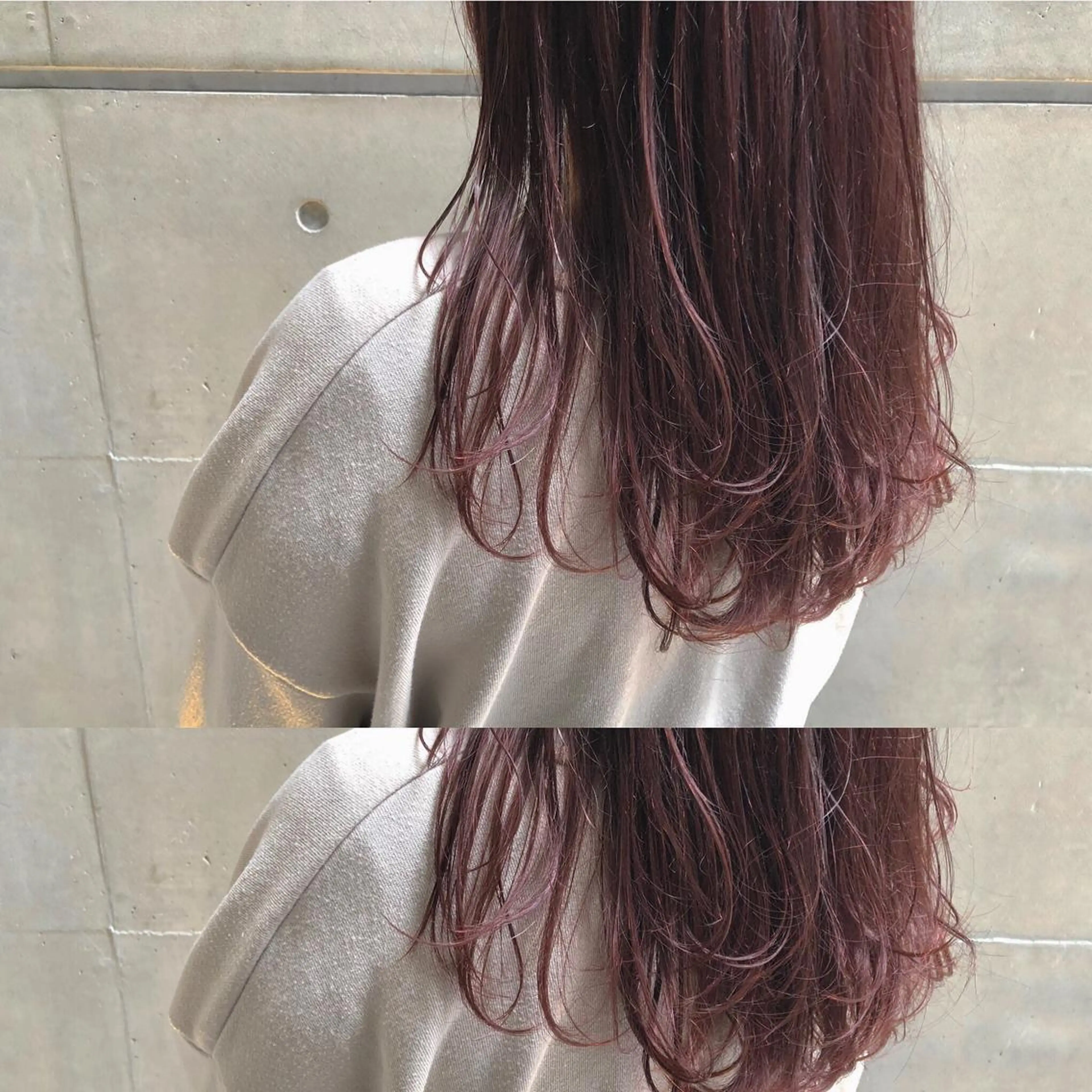 セミロング CLUTCH天王寺 西藤遥河のヘアスタイル