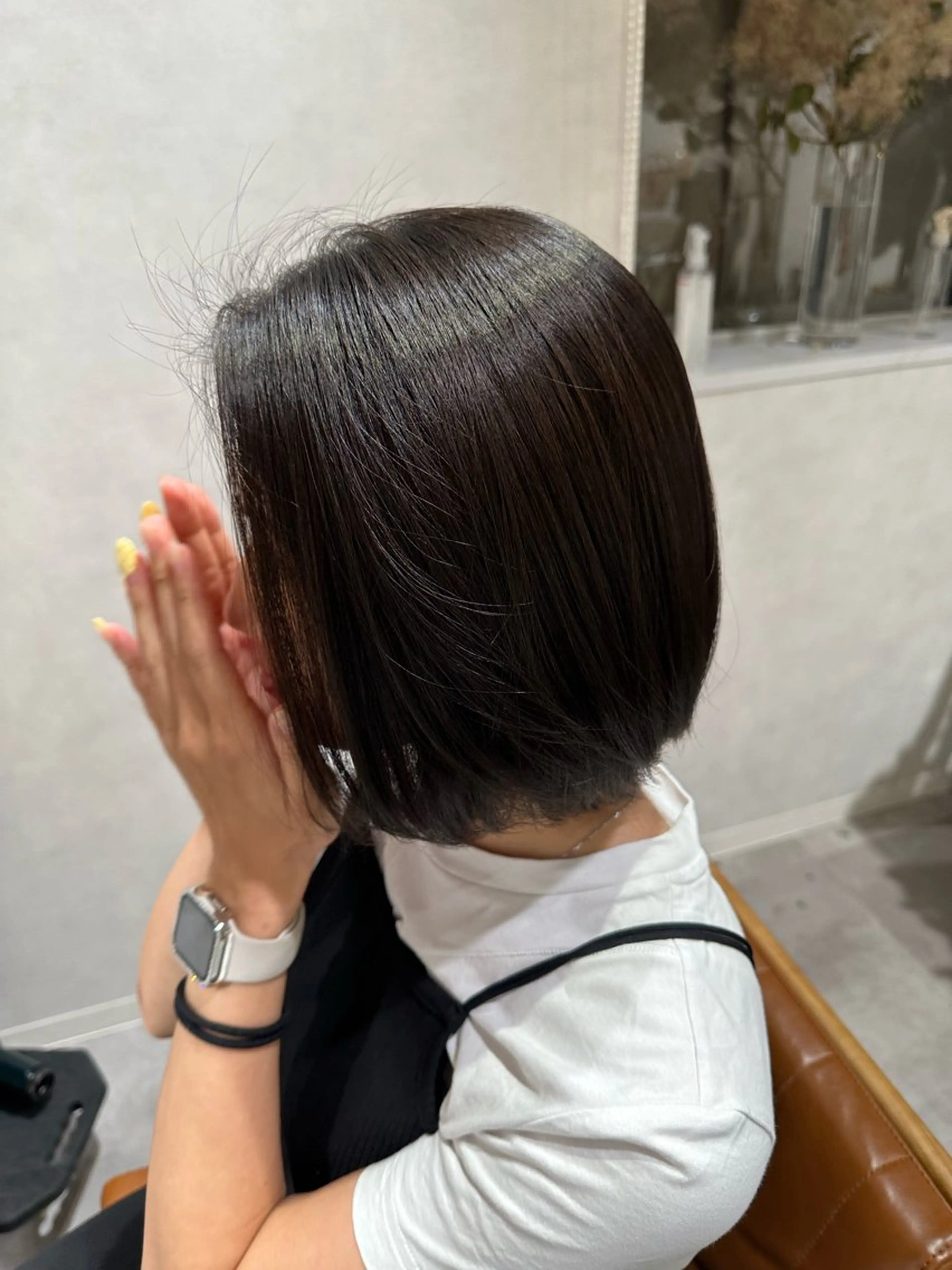 ショート カラー カット トリートメント 髪質改善lab.em.梅田店所属・大森 一慶のヘアスタイル