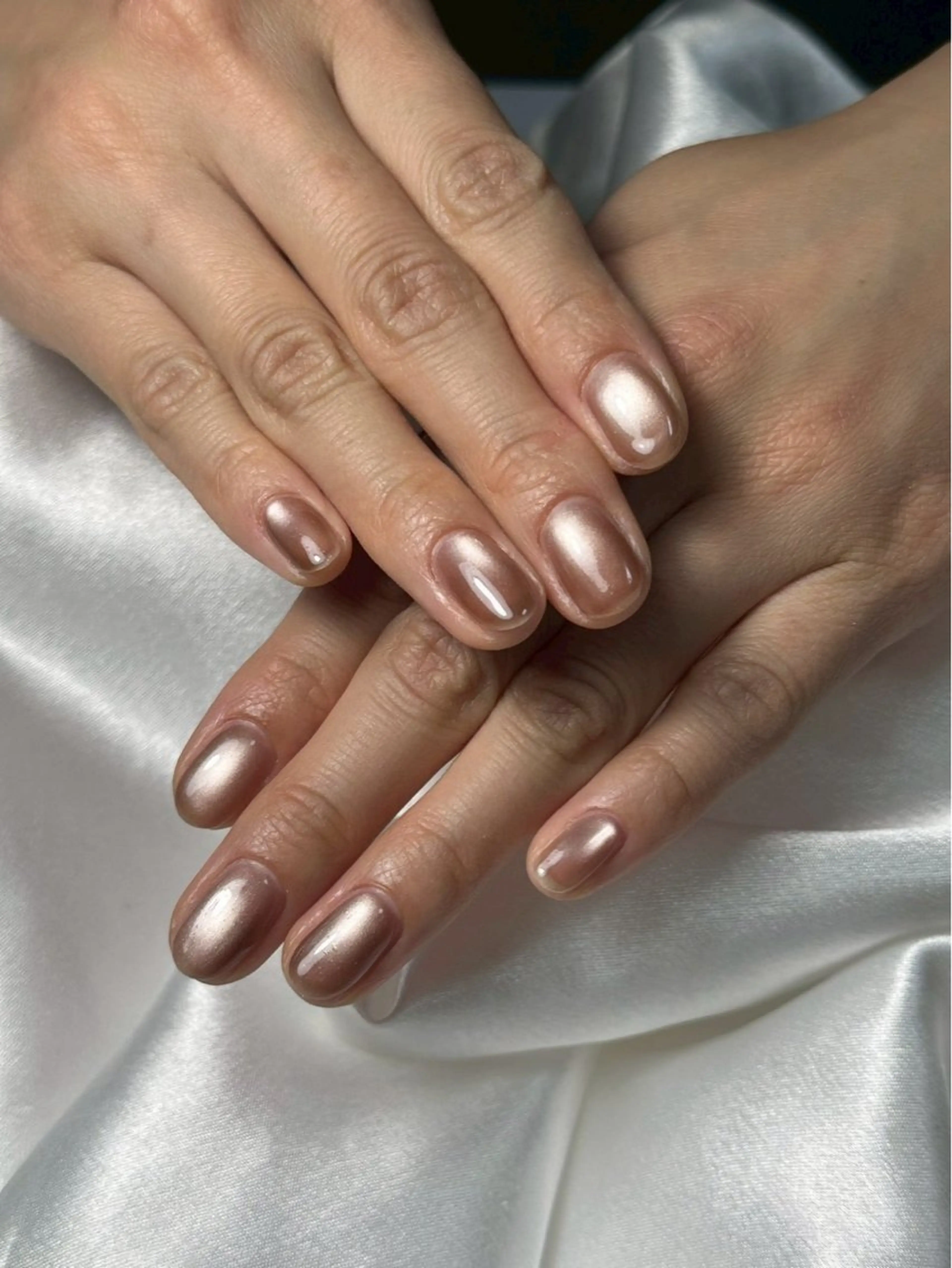 ネイル オーロラネイル 桜ネイル フラワーネイル フットネイル フレンチネイル ハンドネイル kiki nail たまプラーザのネイルデザイン