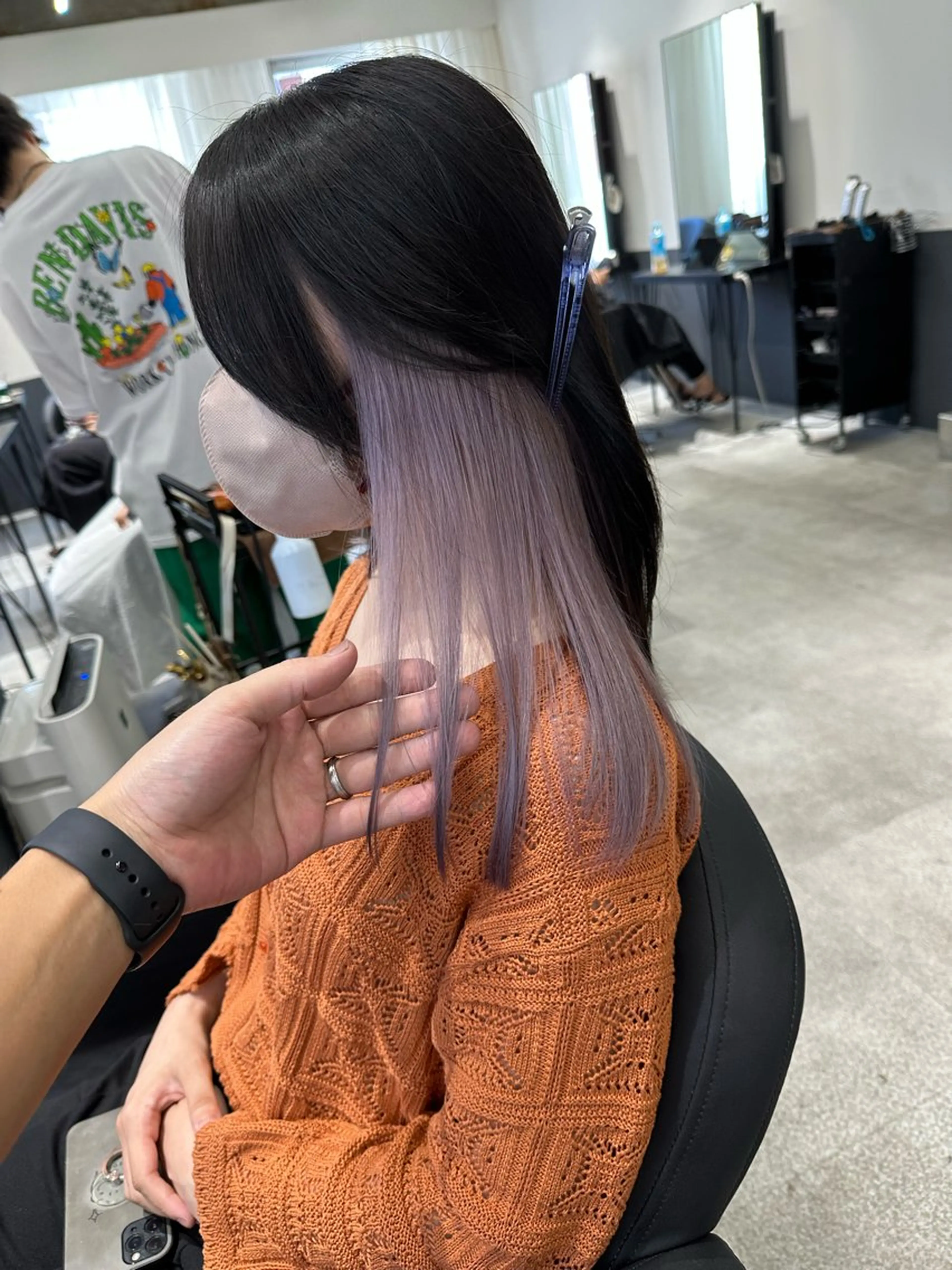 ミディアム Rubik's江坂 ルービックえさかのヘアスタイル