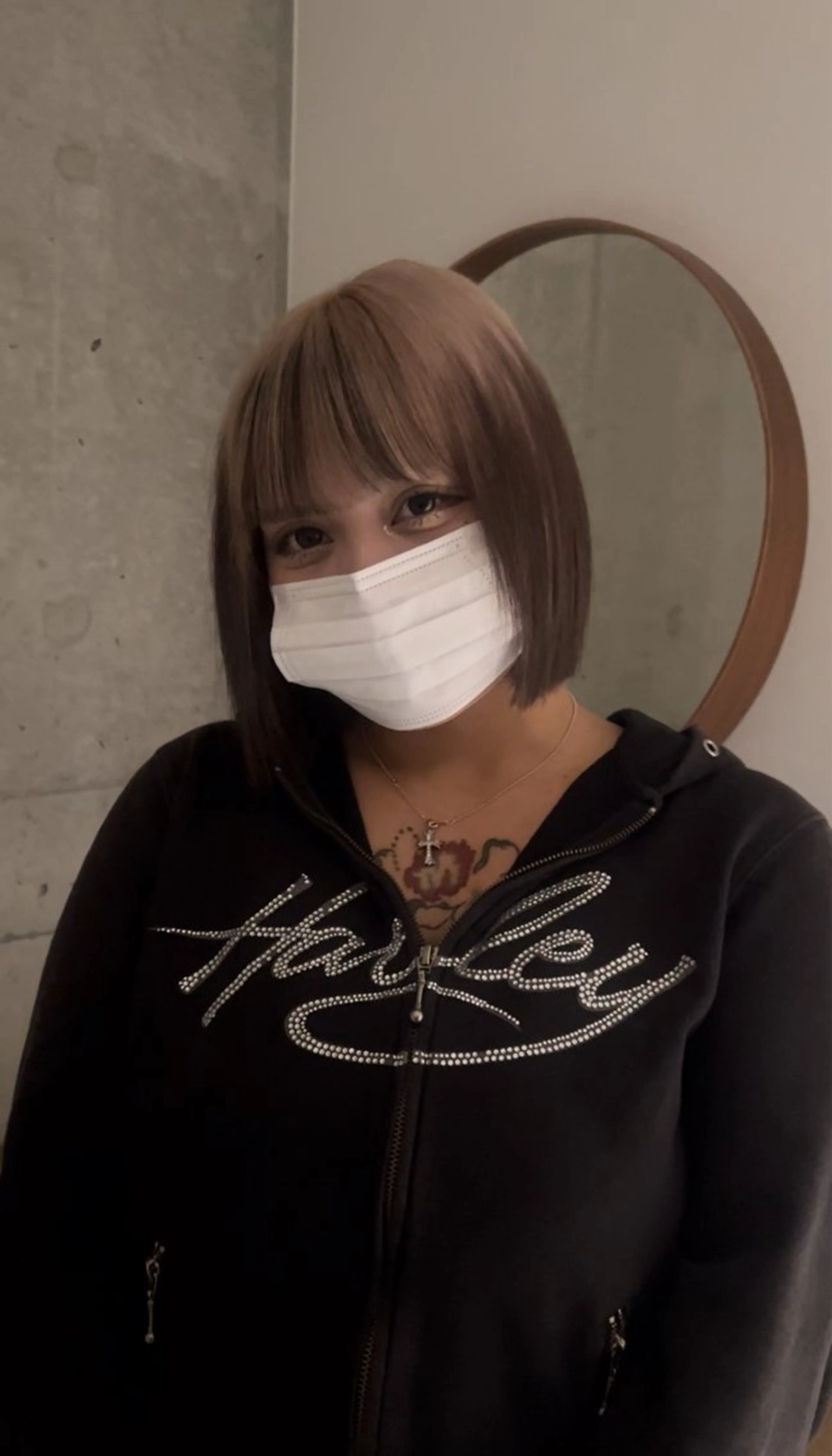 ショート カラー ブラウンカラー デザインカラー ハイトーンカラー ブリーチ専門店モニカ nanahaのヘアスタイル