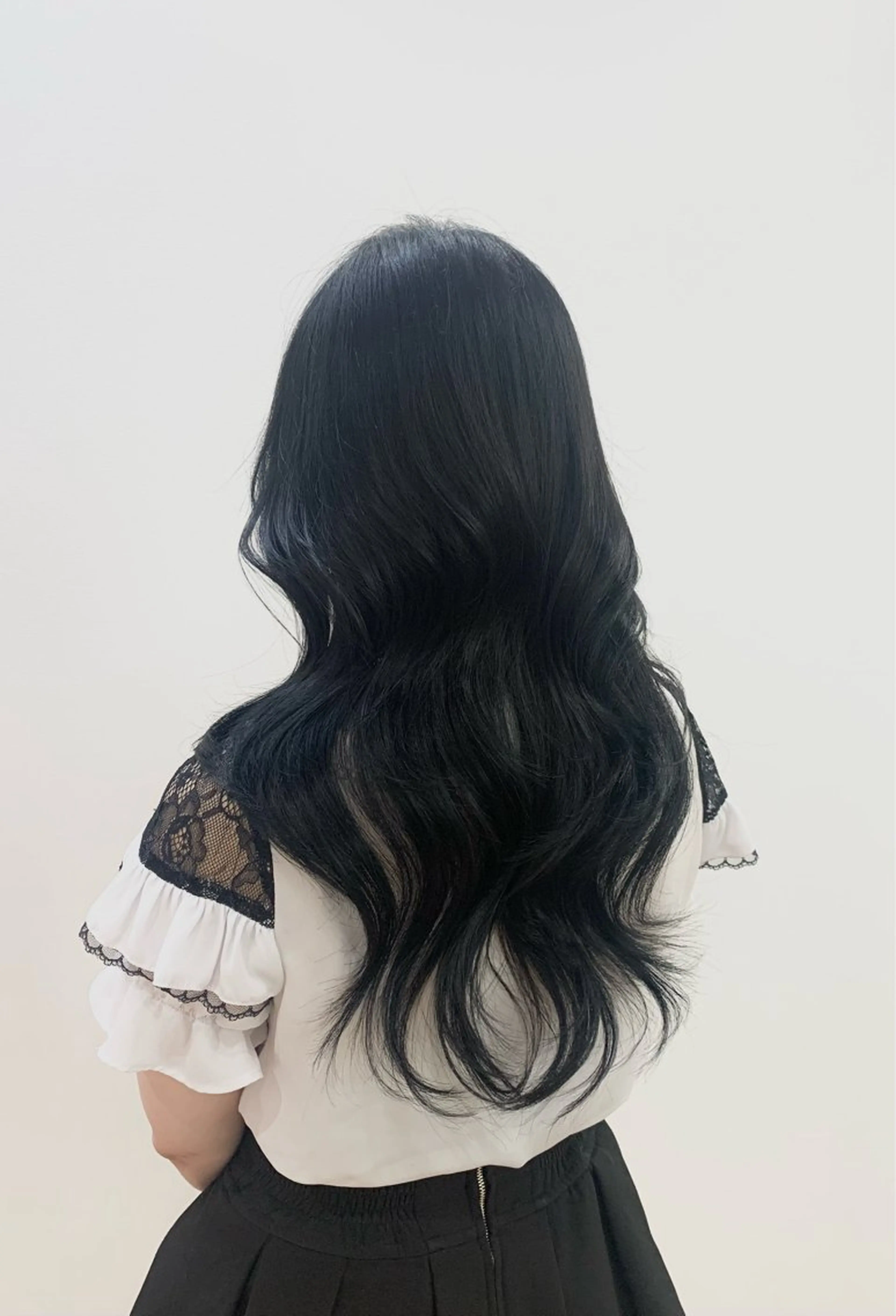 ロング カラー ヘアアレンジ キヨミ 韓国レイヤーカットのヘアスタイル