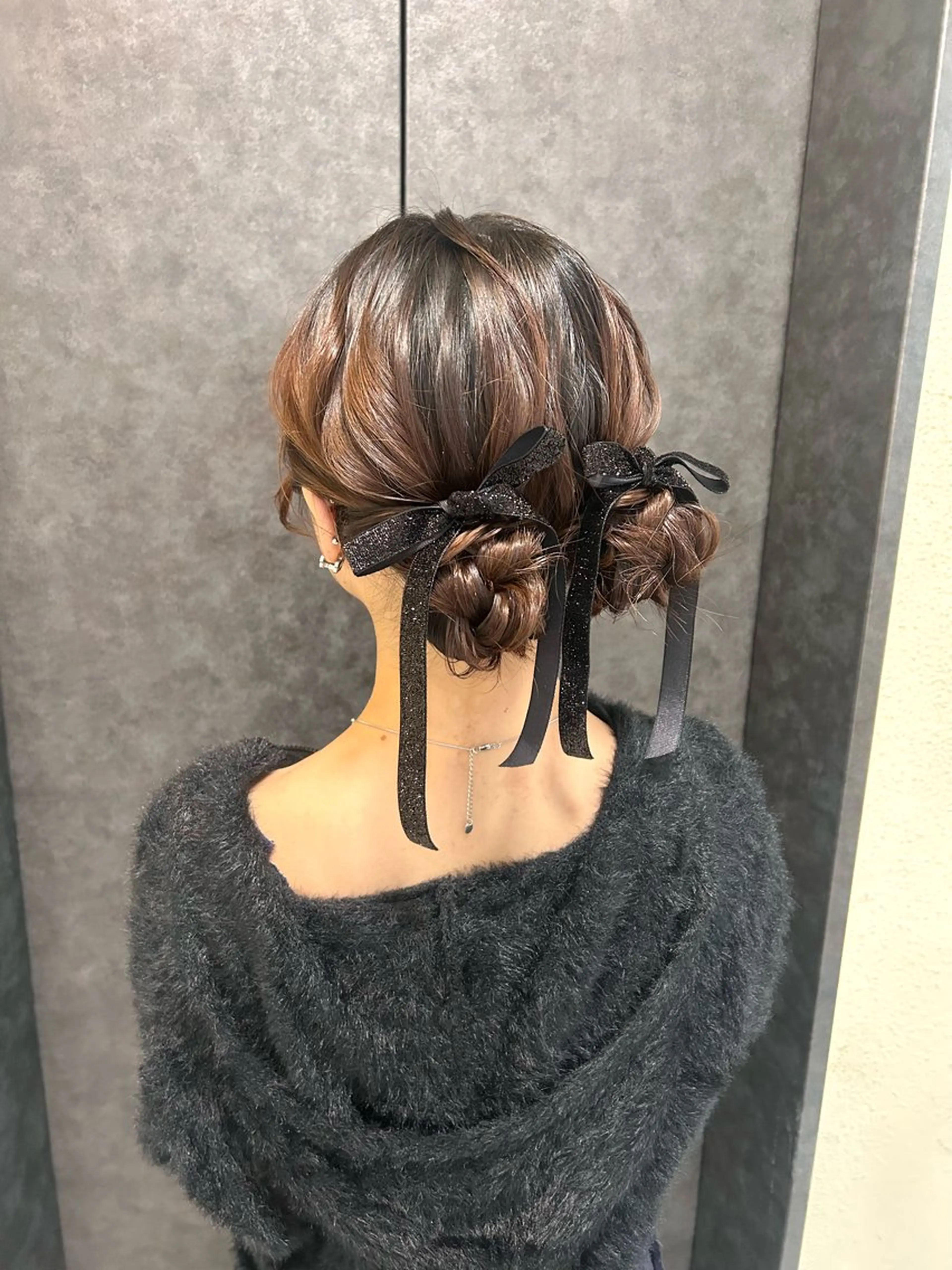 セミロング ヘアセット Mila Hazukiのヘアスタイル