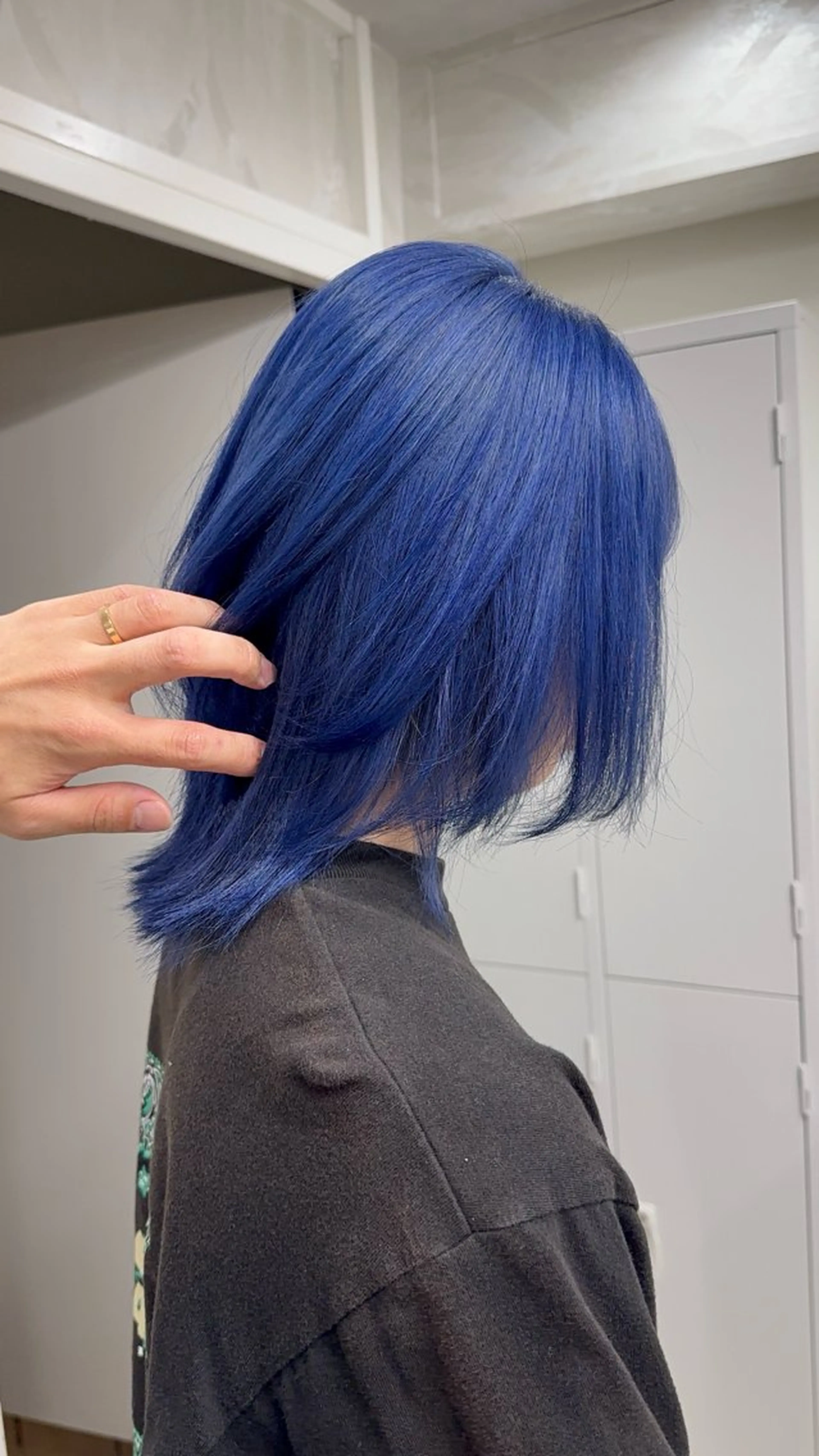 ミディアム ヘアカラー ブリーチ指名🥇/ ボブ/HISAKIのヘアスタイル