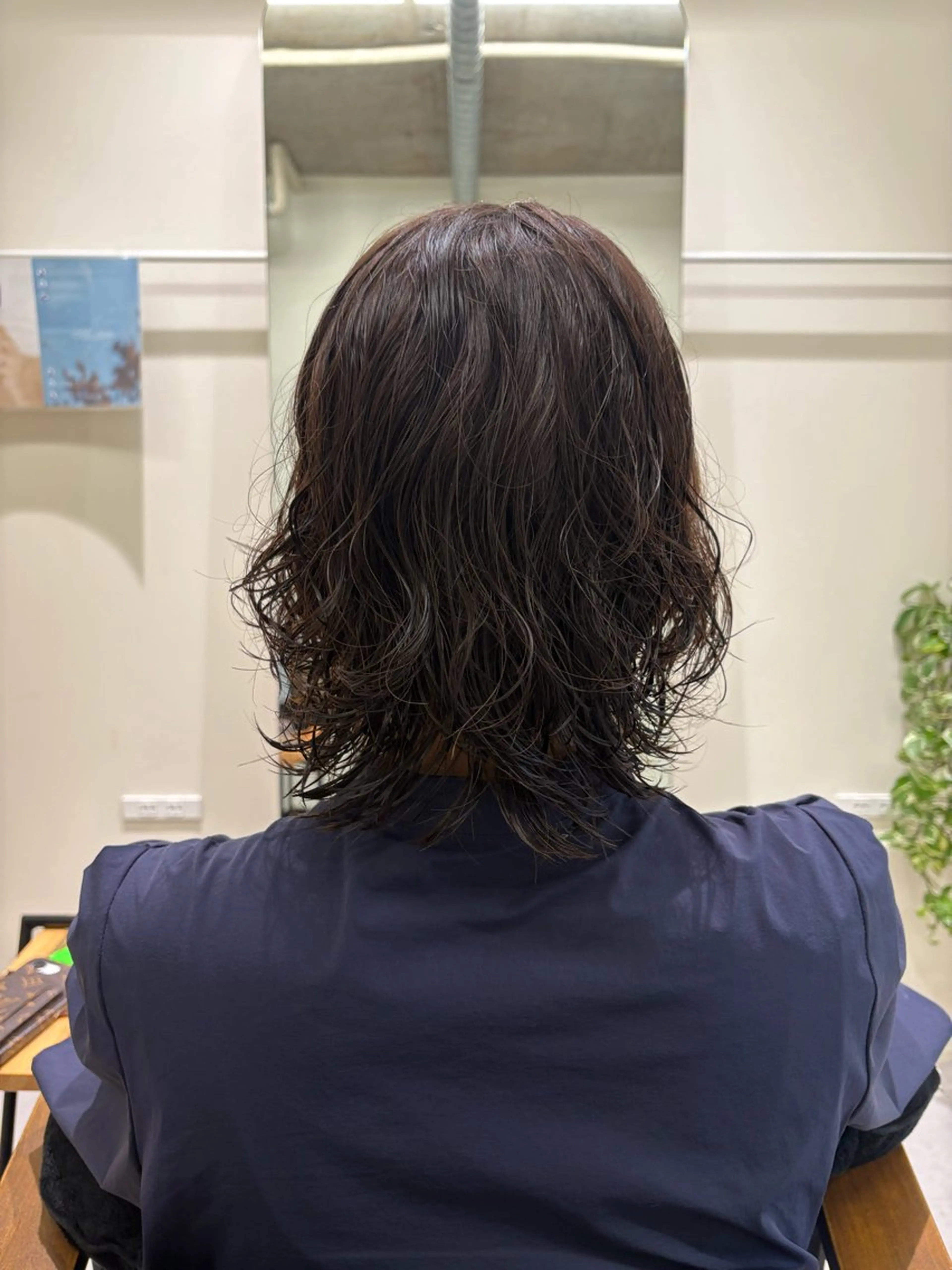 セミロング パーマ natsuki /HUI 金山のヘアスタイル