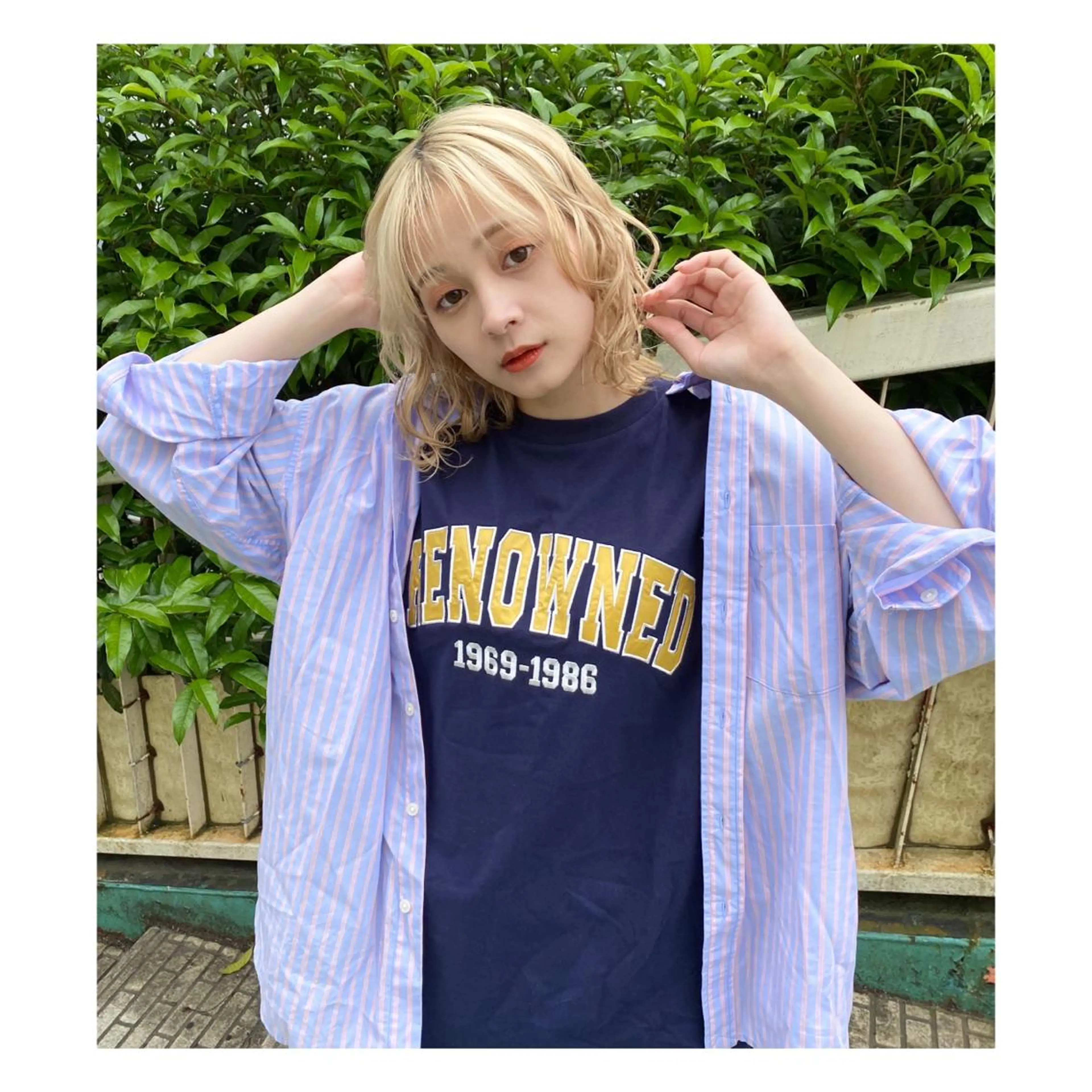 ミディアム パーマ カット パーマ 菊池大一 溝の口パーマのヘアスタイル