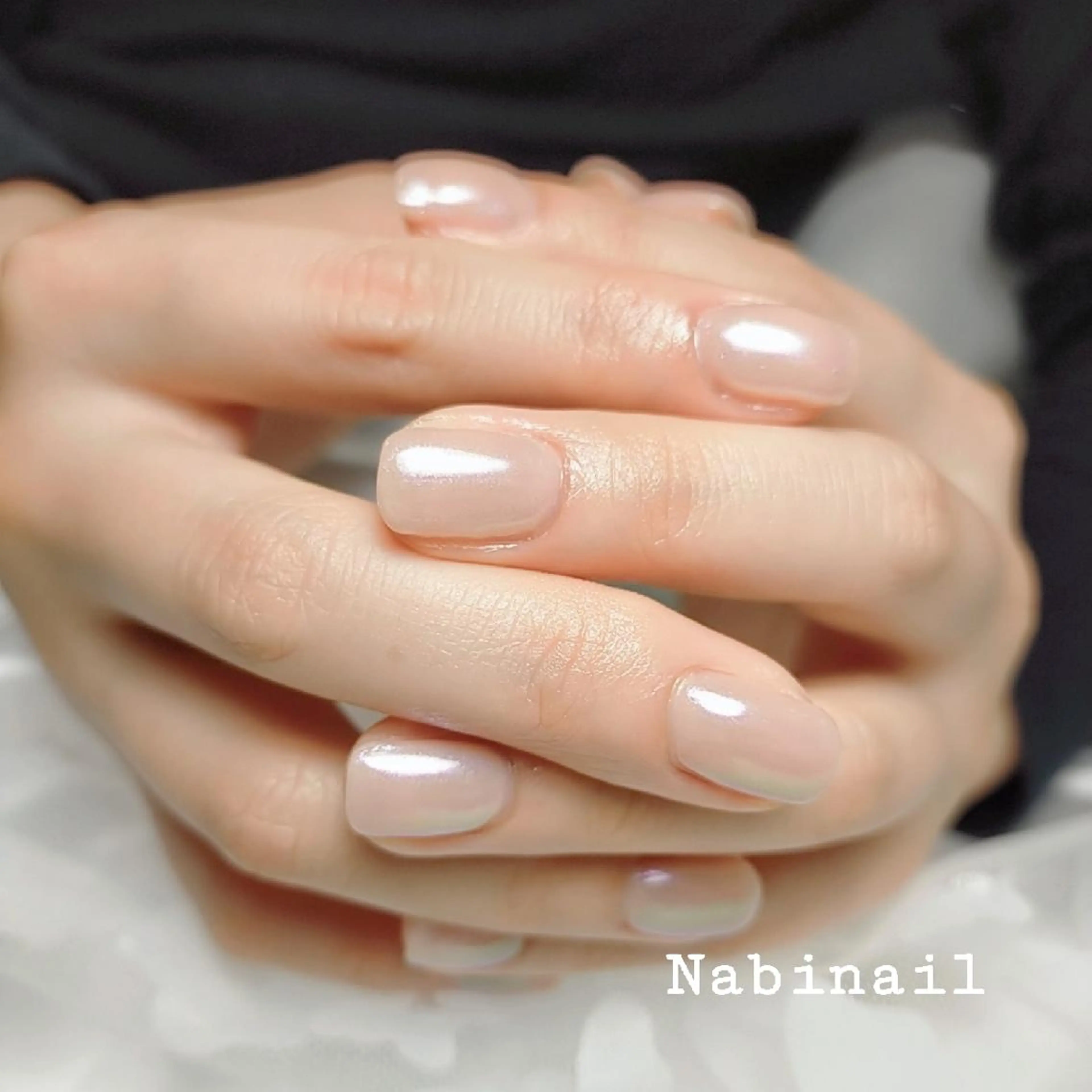 ネイル ワンカラーネイル 西日暮里 Nabinailのネイルデザイン