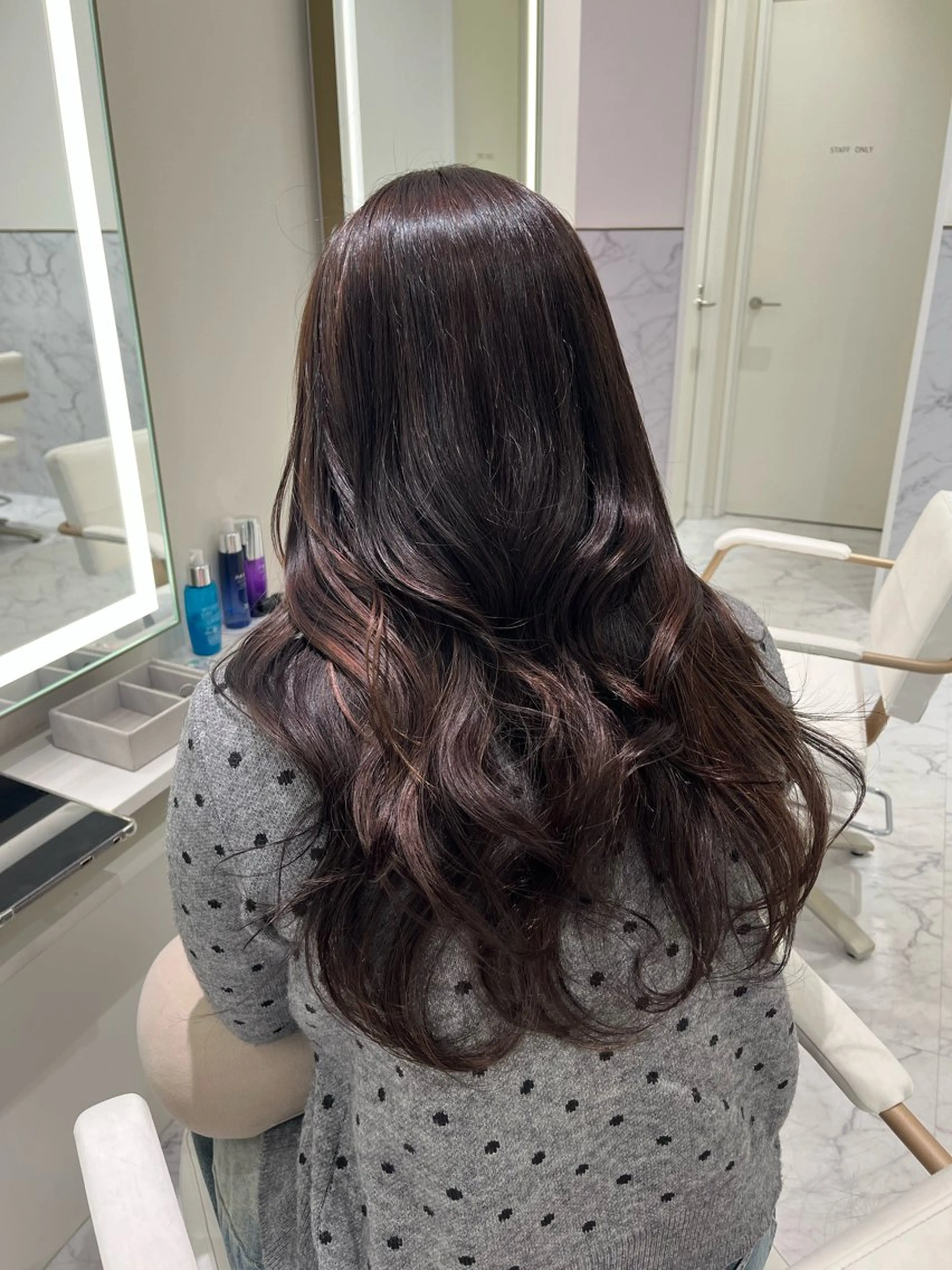 ロング カット ヘアカラー ParveMix /石田 佳澄🩶のヘアスタイル