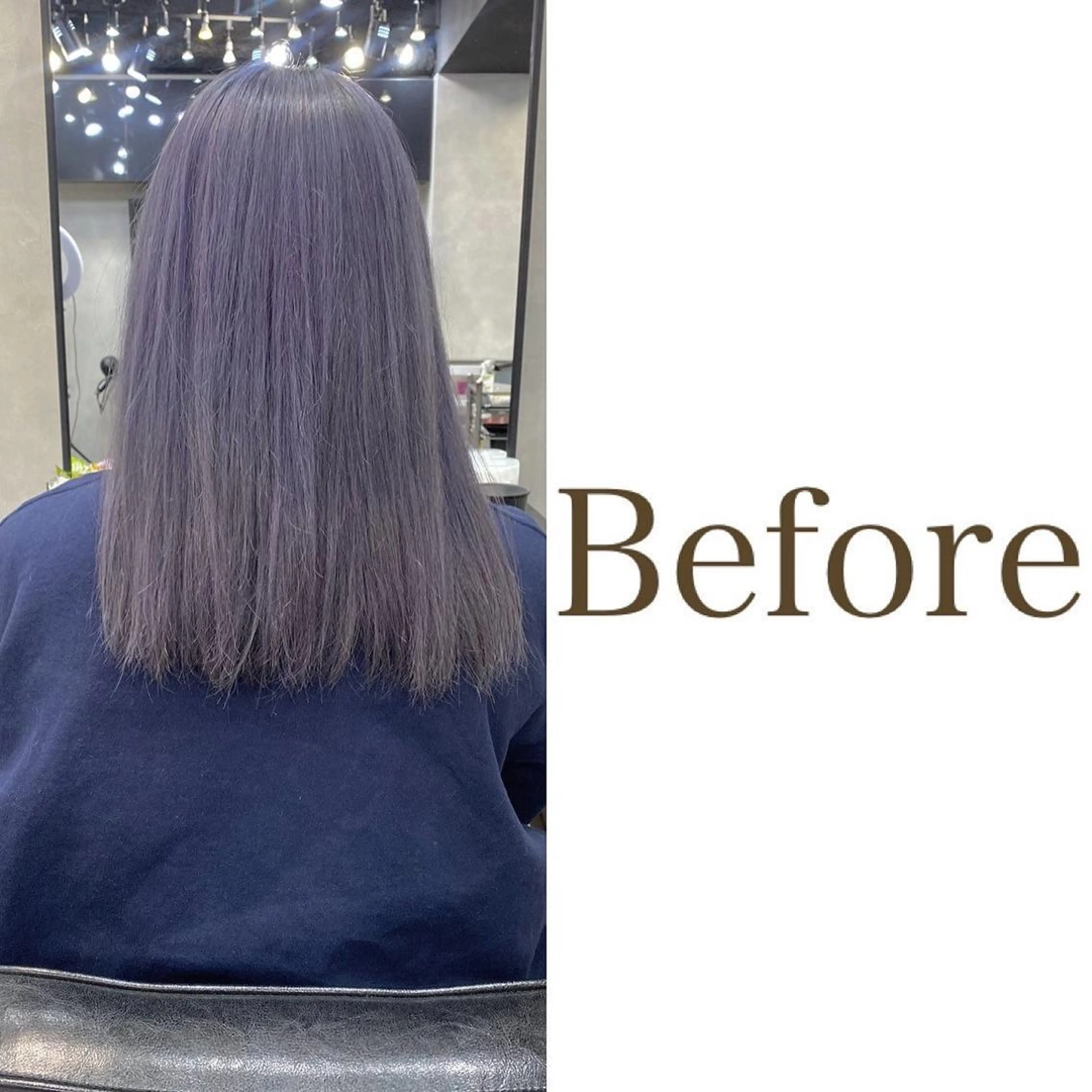 セミロング カラー ヘアアレンジ ショートボブ シールエクステ セミロングパーマ バレイヤージュ 透明感カラー LAVENDIA Azabu所属・LAVENDIA 初音のヘアスタイル