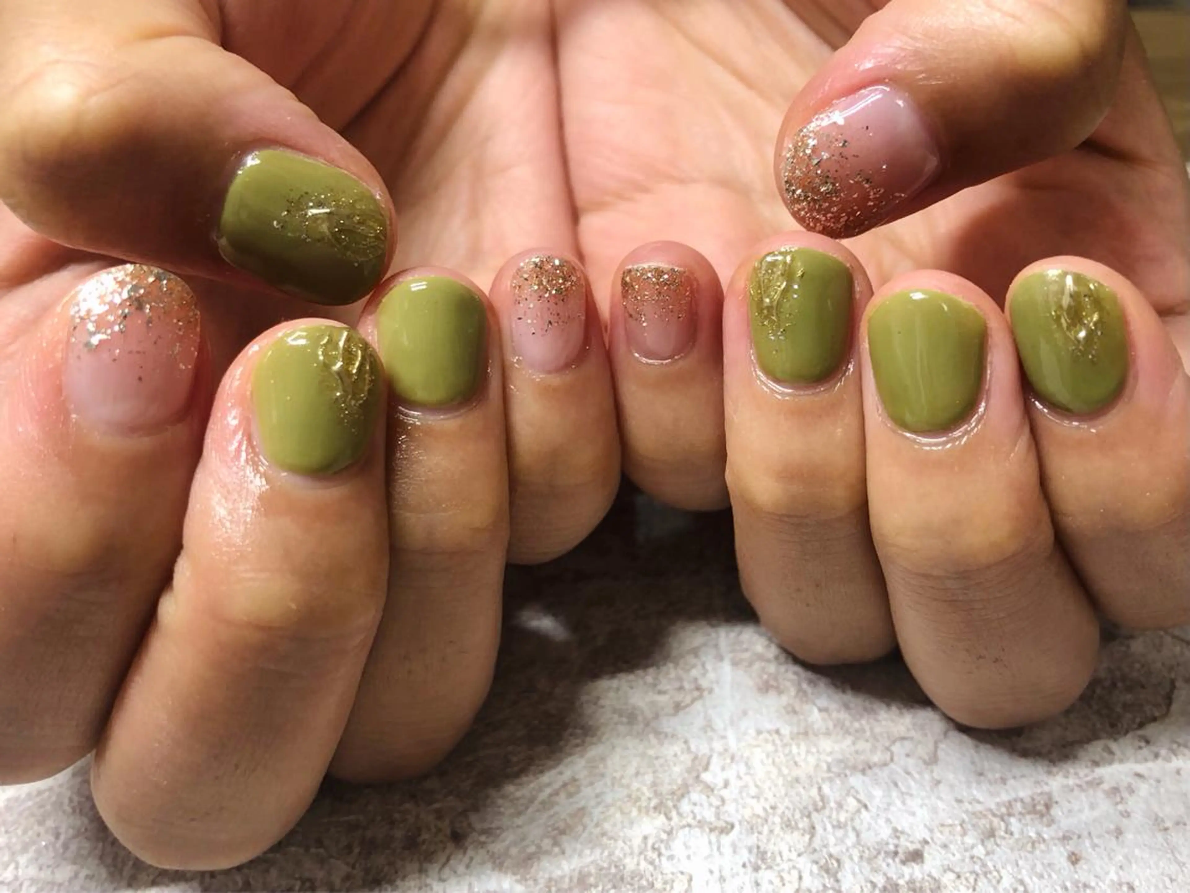 ネイル ハンドネイル Mogu nail 二子玉川のネイルデザイン