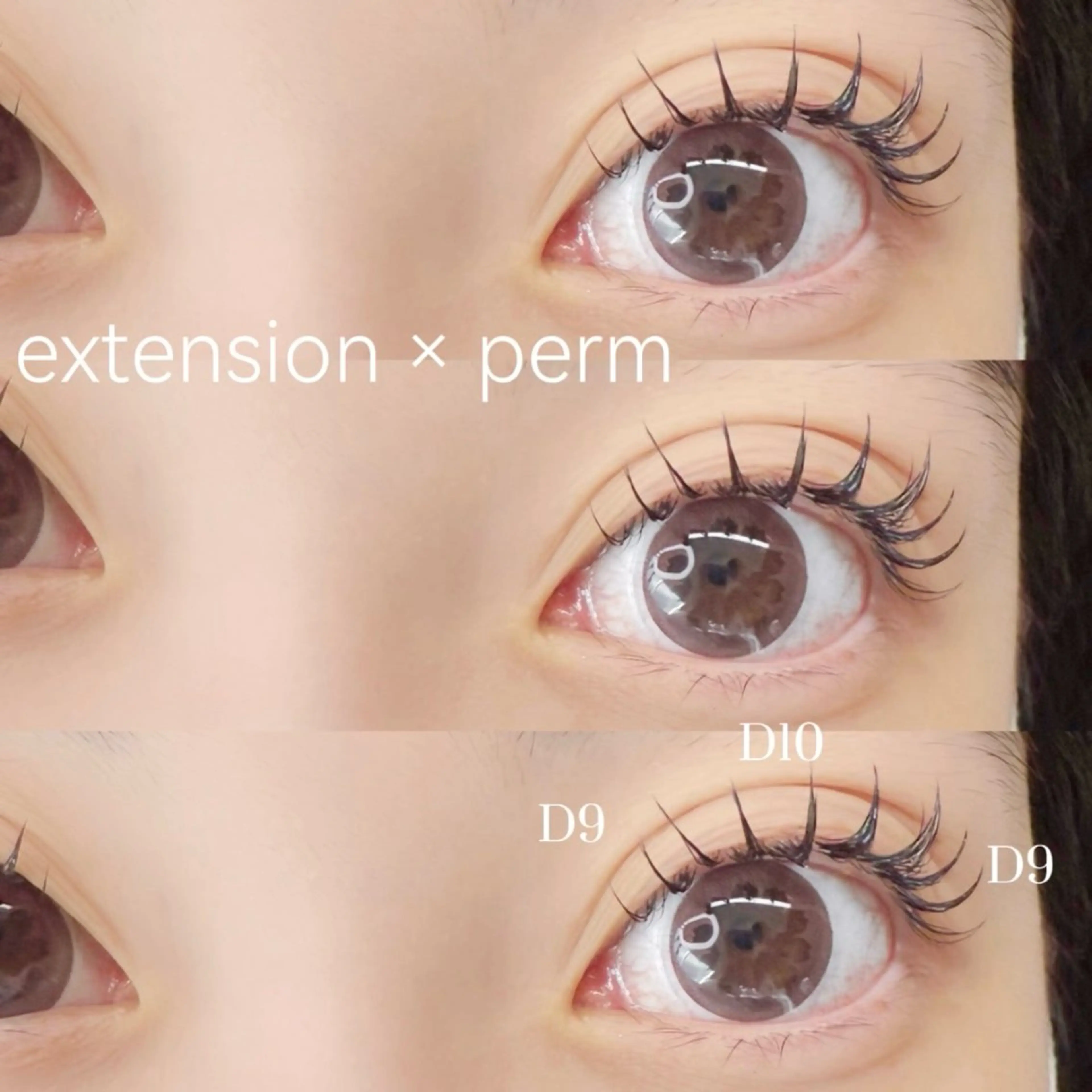 マツエク・マツパ Riialash.所属・Riko .のマツエク・マツパデザイン