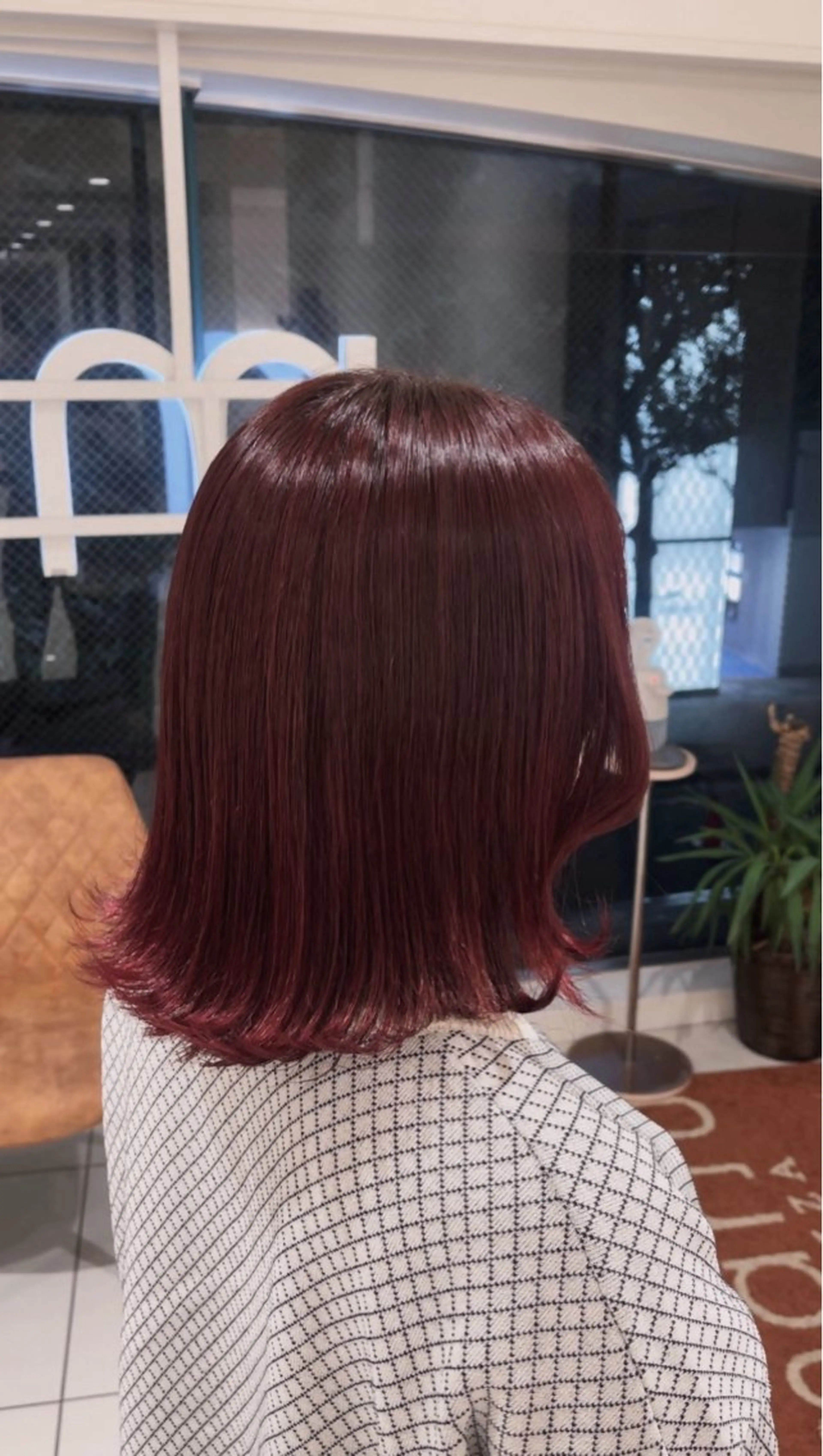 セミロング カラー 💖大人韓国ヘア💖 韓国艶カラー【銀座】のヘアスタイル