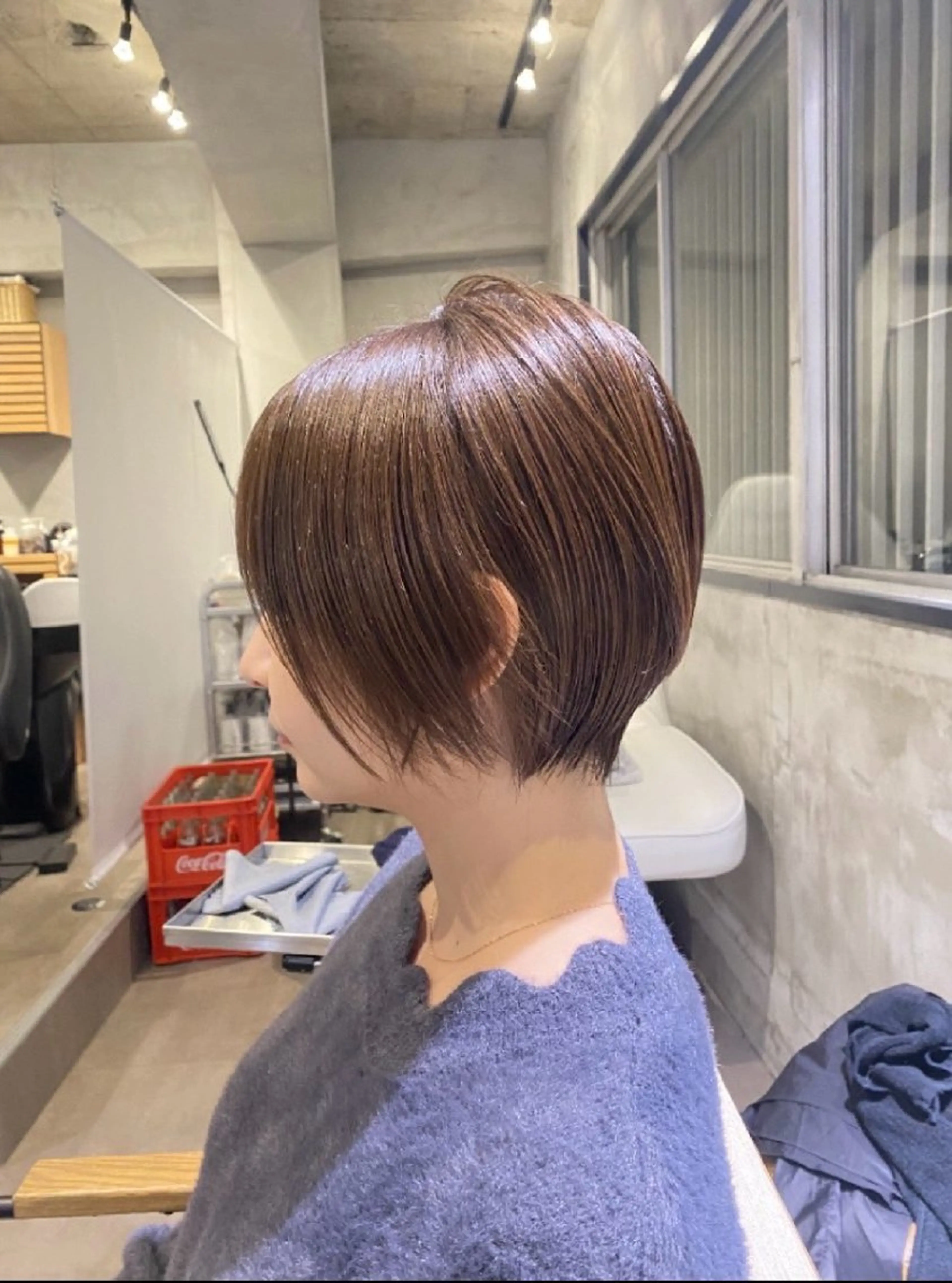 ショート ショートヘア ‪‪❤︎‬韓国レイヤ ー❤︎/saraのヘアスタイル