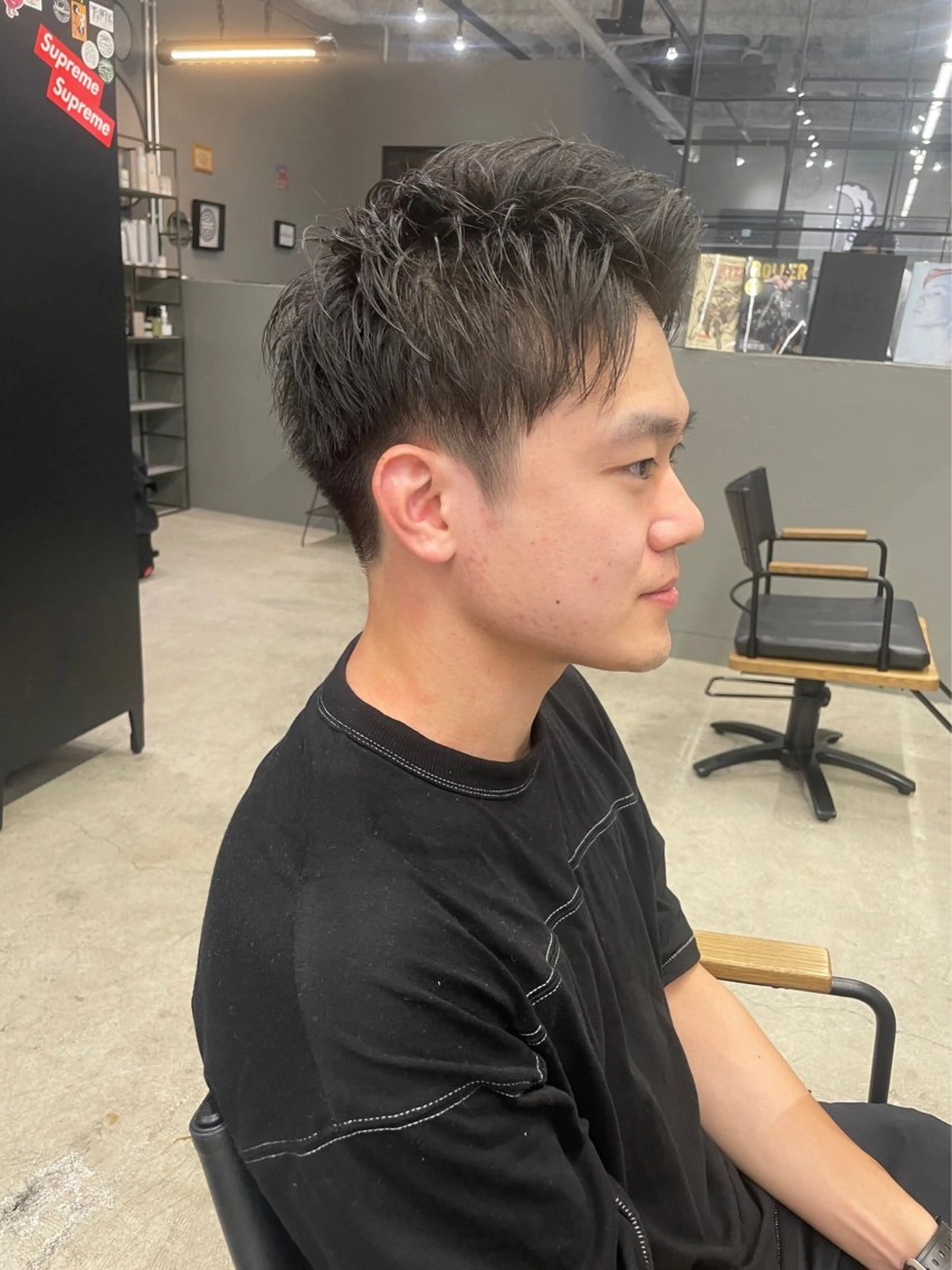 ショート メンズ メンズ専門サロン wokeのヘアスタイル