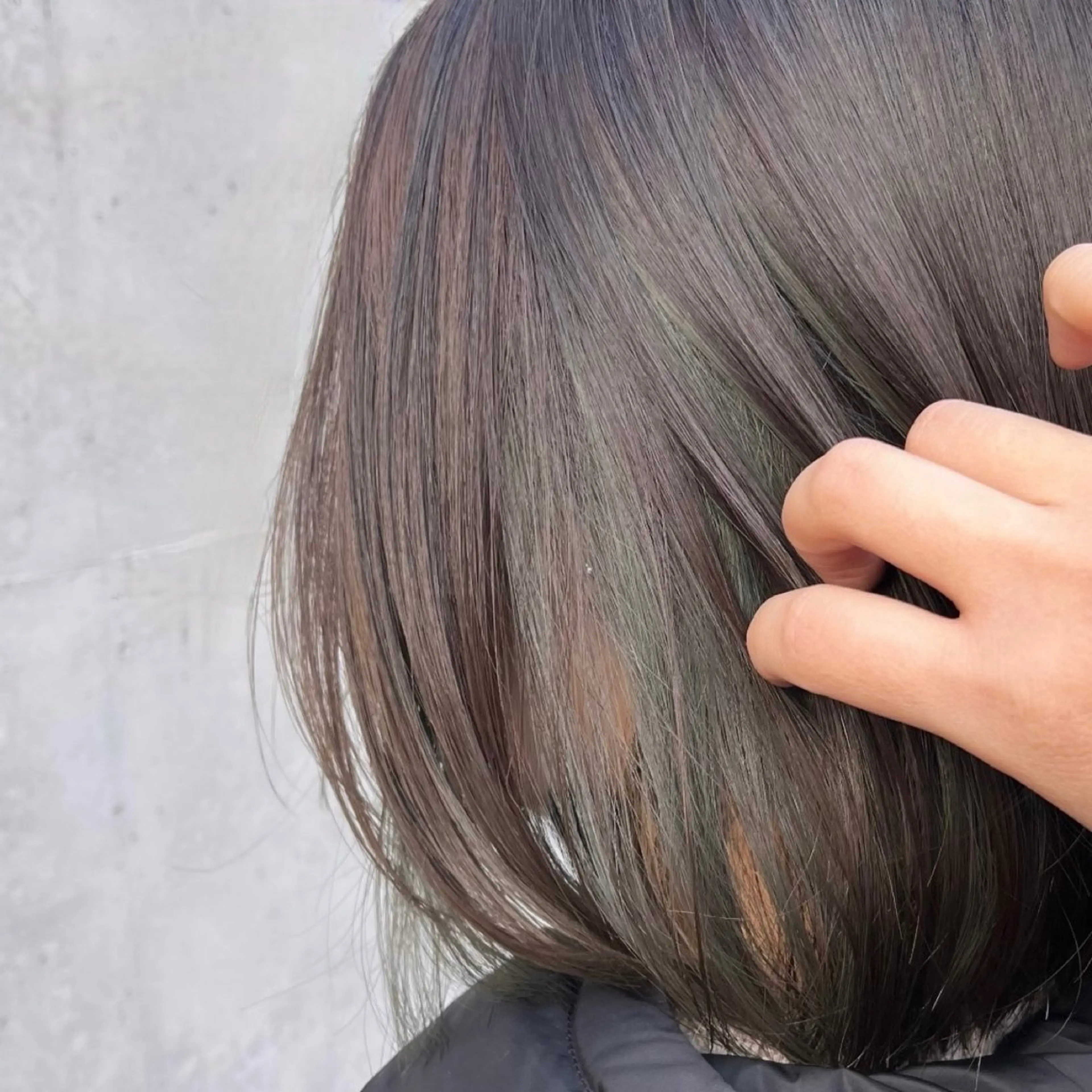 カラー ブリーチ Chocolat阿部野所属・なかじま ささらのヘアスタイル