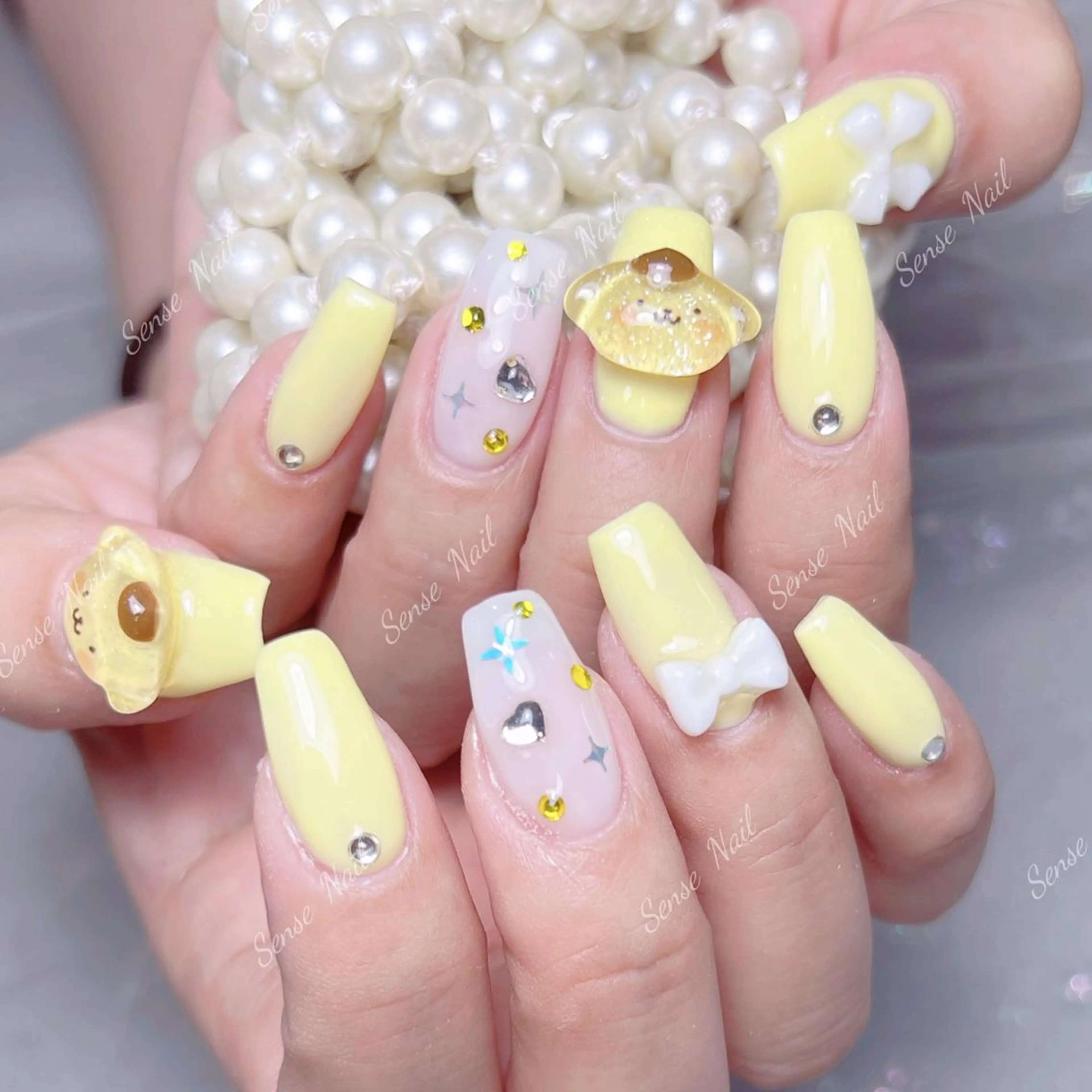 ネイル ハンドネイル Bunny 🐰のネイルデザイン