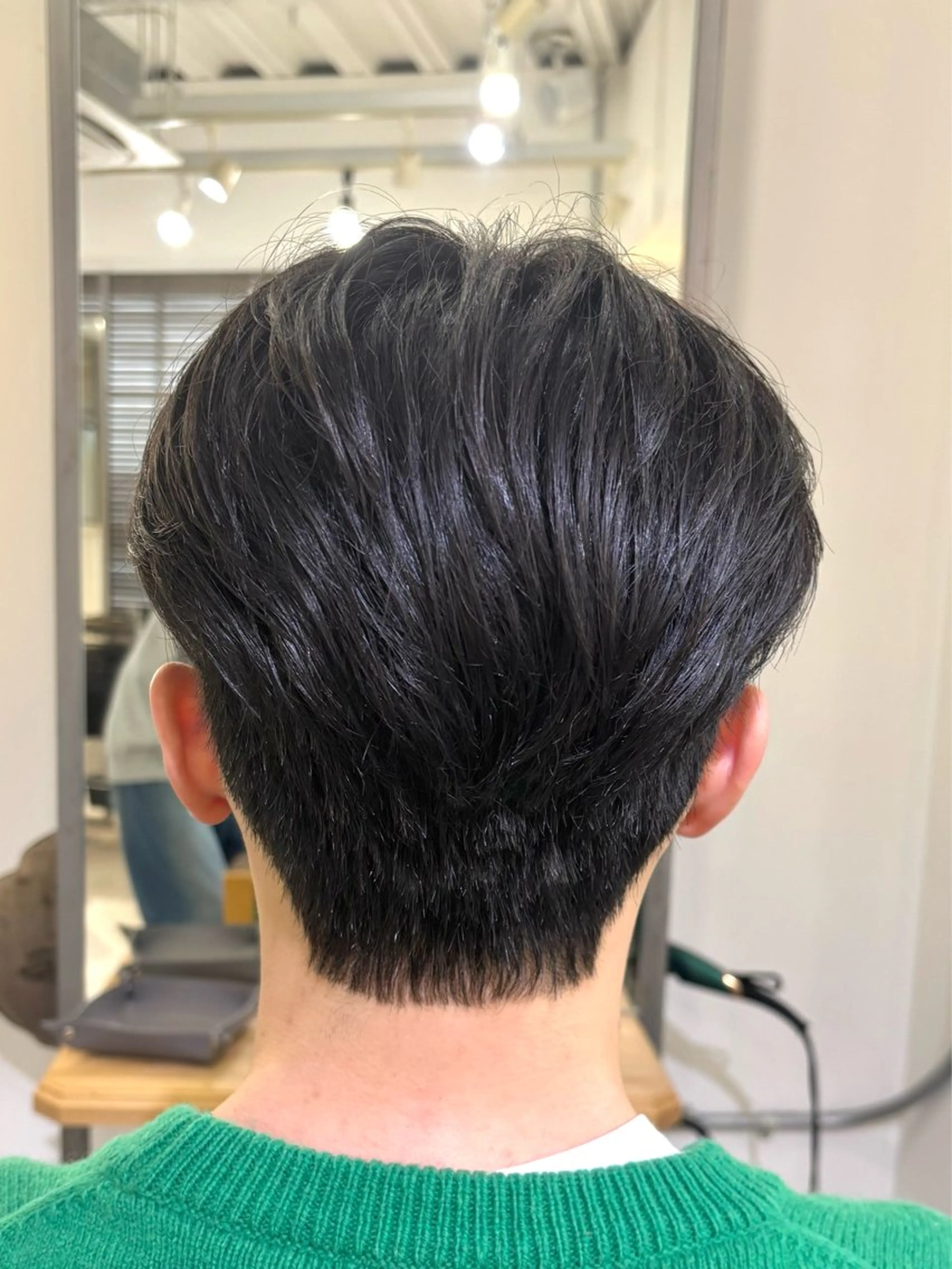 パーマ メンズ マッシュ シースルーマッシュ カット パーマ 笹井 逸希/メンズ韓国ヘアのヘアスタイル