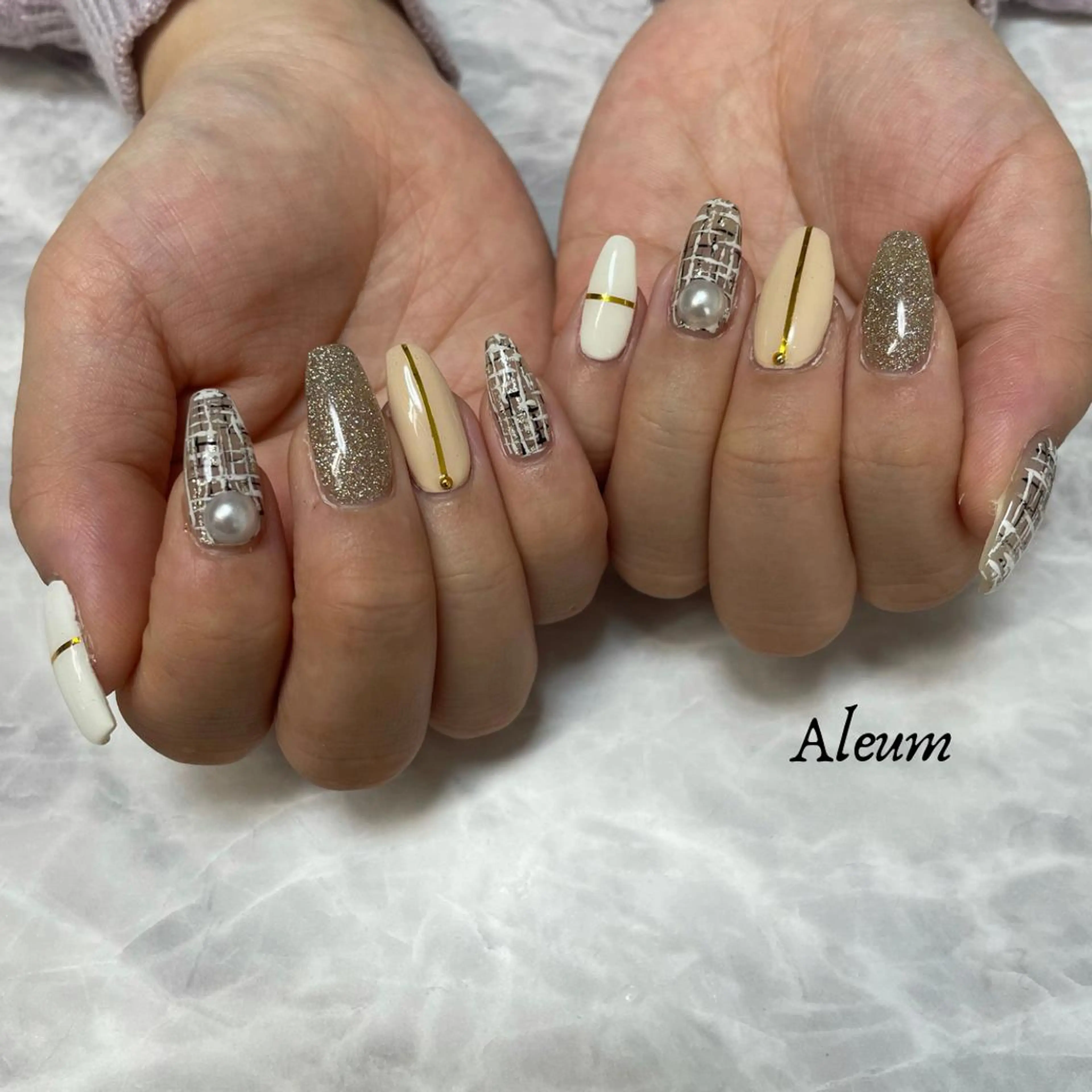 ネイル ハンドネイル Aleum所属・Nail Salon Aleumのネイルデザイン