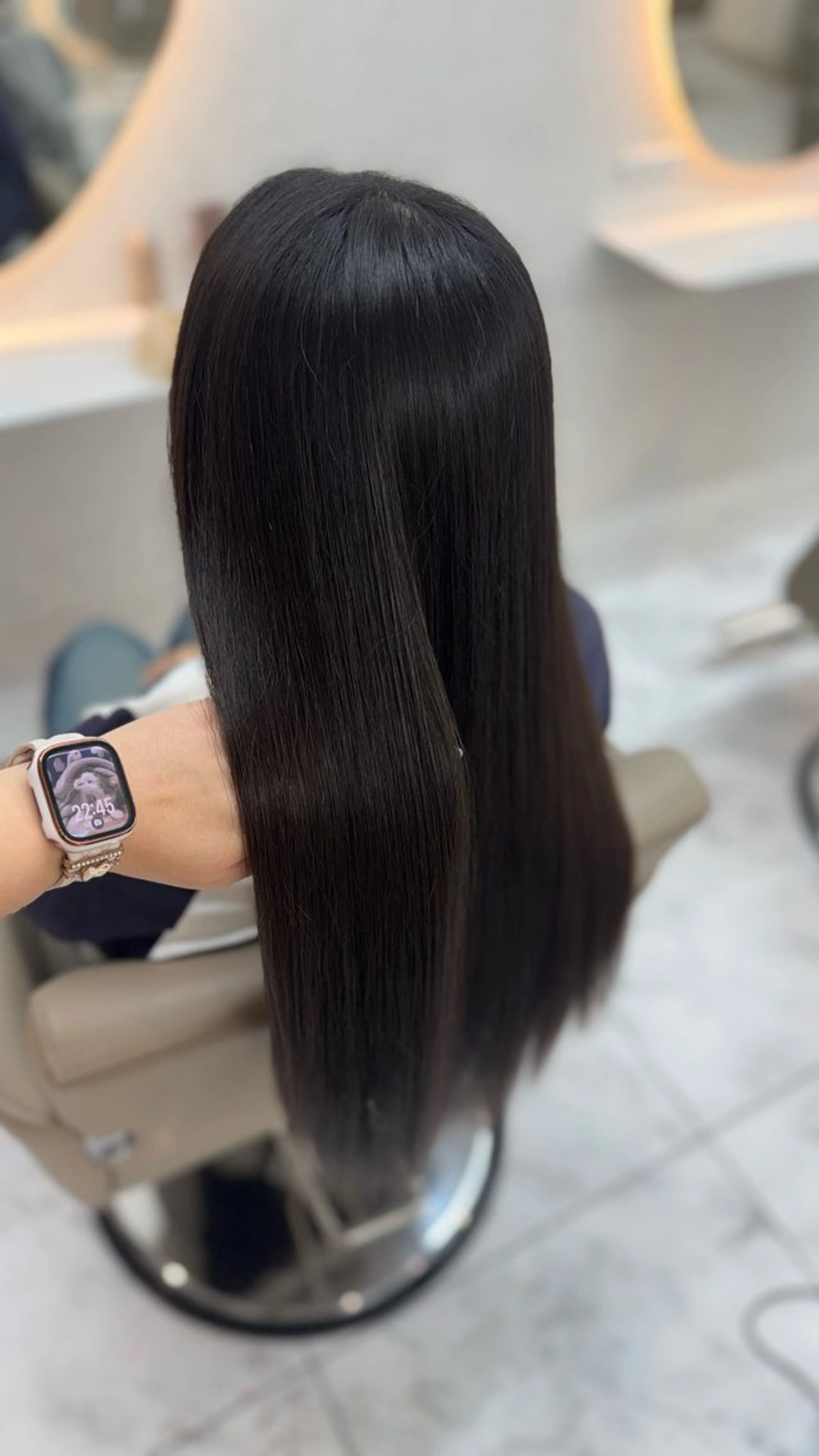 縮毛矯正 トリートメント naho💚 カラーモデル様募集中のヘアスタイル