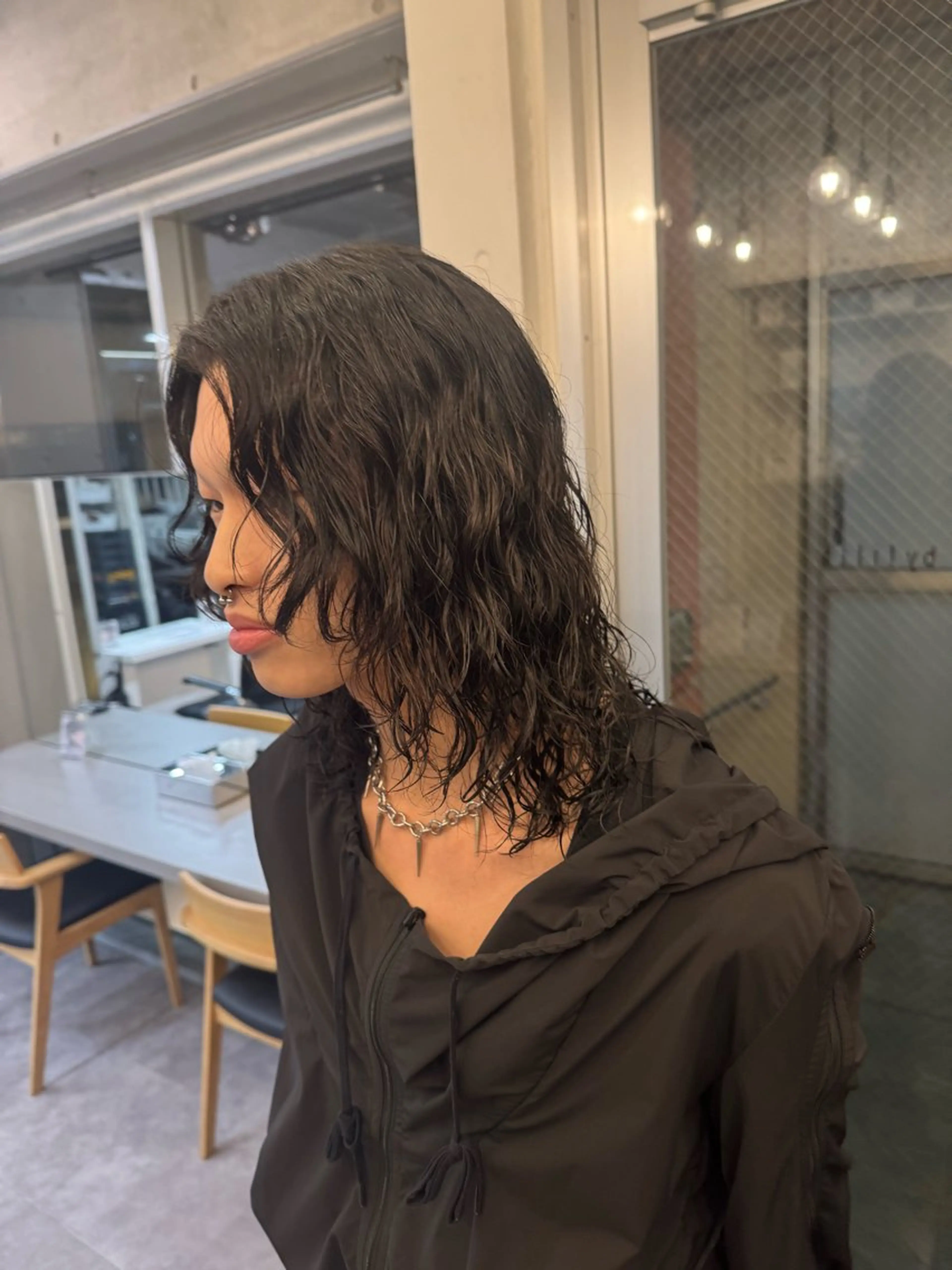 ロング パーマ TE$⚡️HIN /レディースパーマのヘアスタイル