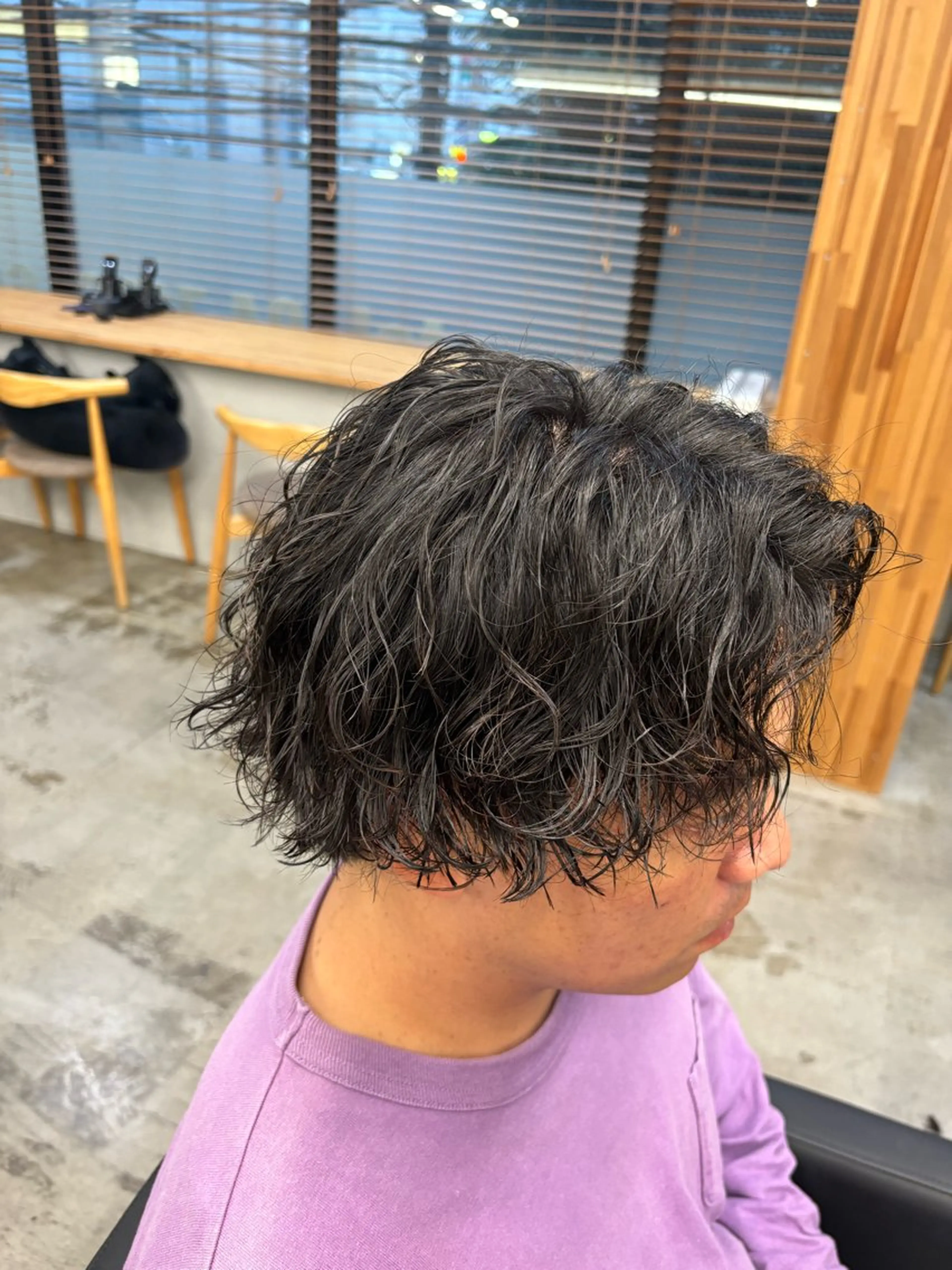 パーマ メンズ カット パーマ mono / Manatoのヘアスタイル