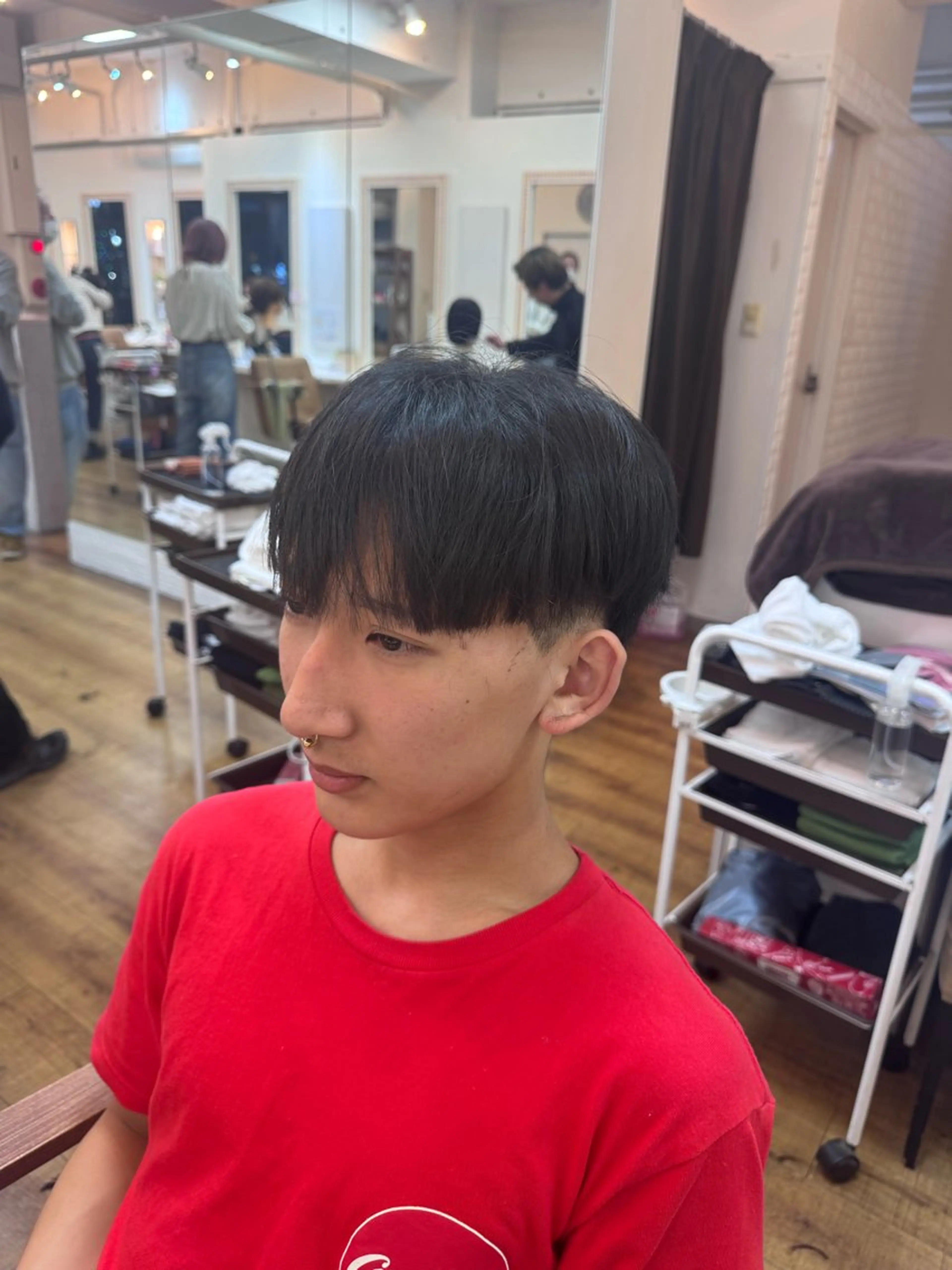 ショート KAMI-YU所属・森 千明のヘアスタイル