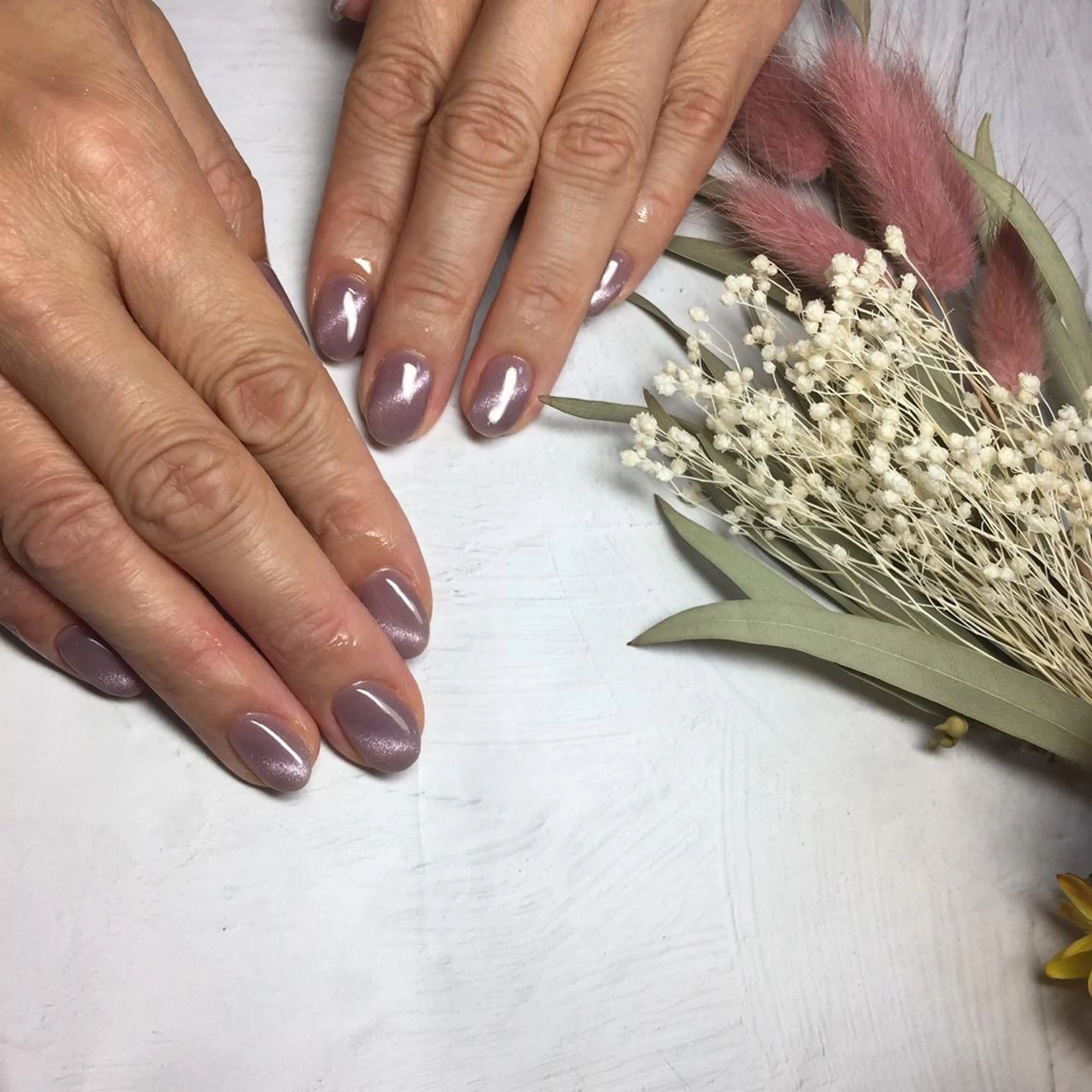 ネイル ジェルネイル マグネットネイル トップネイリスト Ribbon立川店のネイルデザイン