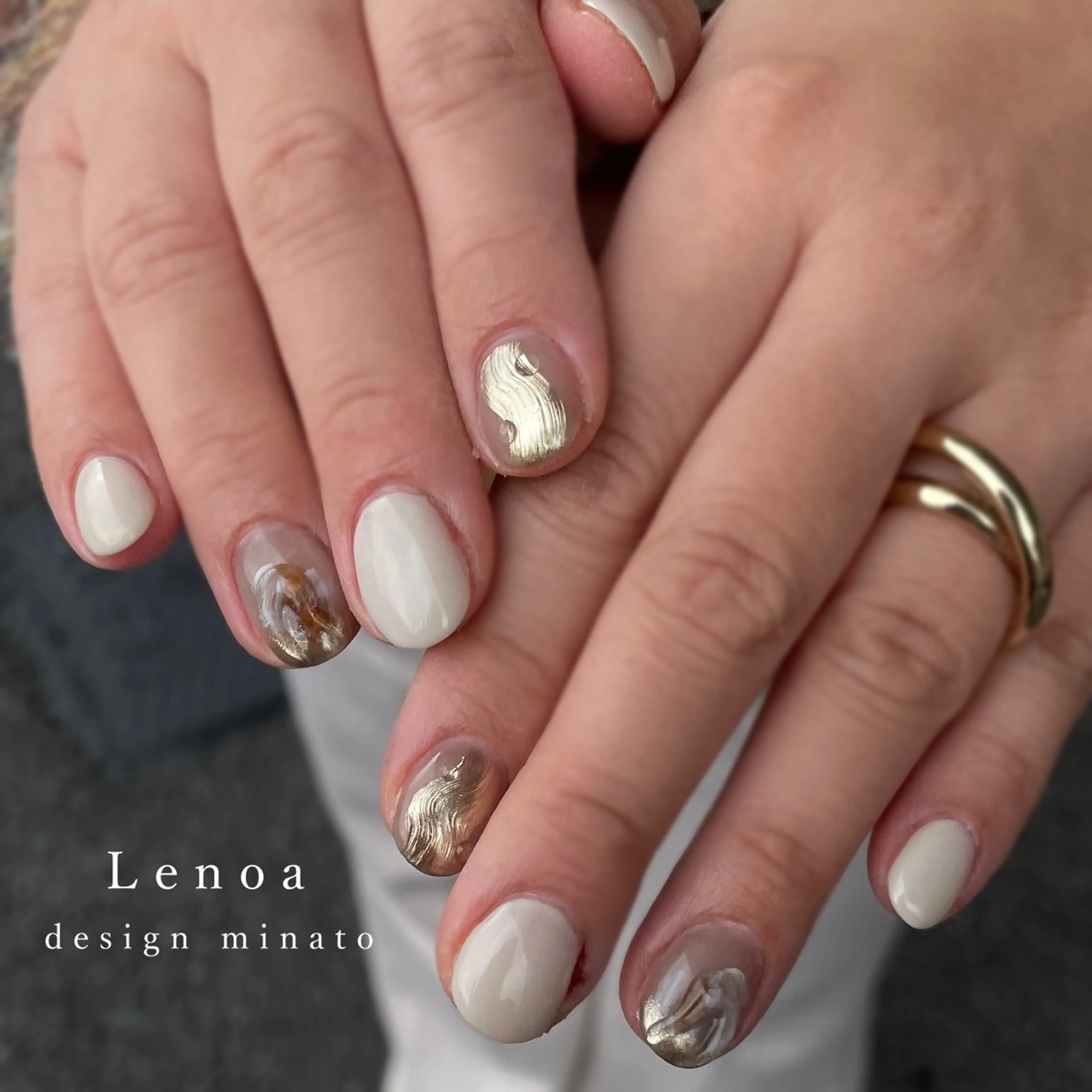 ネイル ハンドネイル Lenoa minatoのネイルデザイン