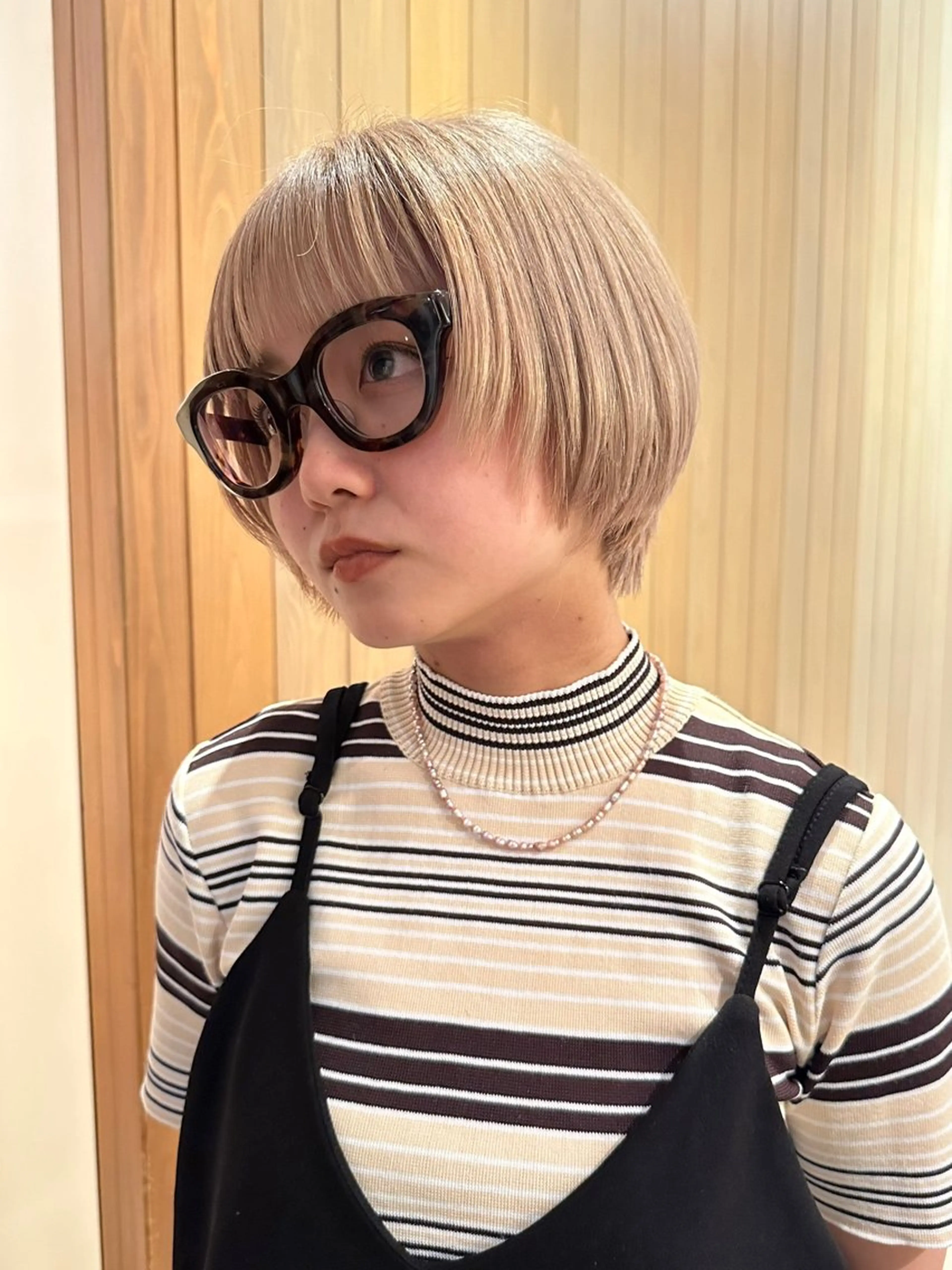 カラー 中野 ちよのヘアスタイル