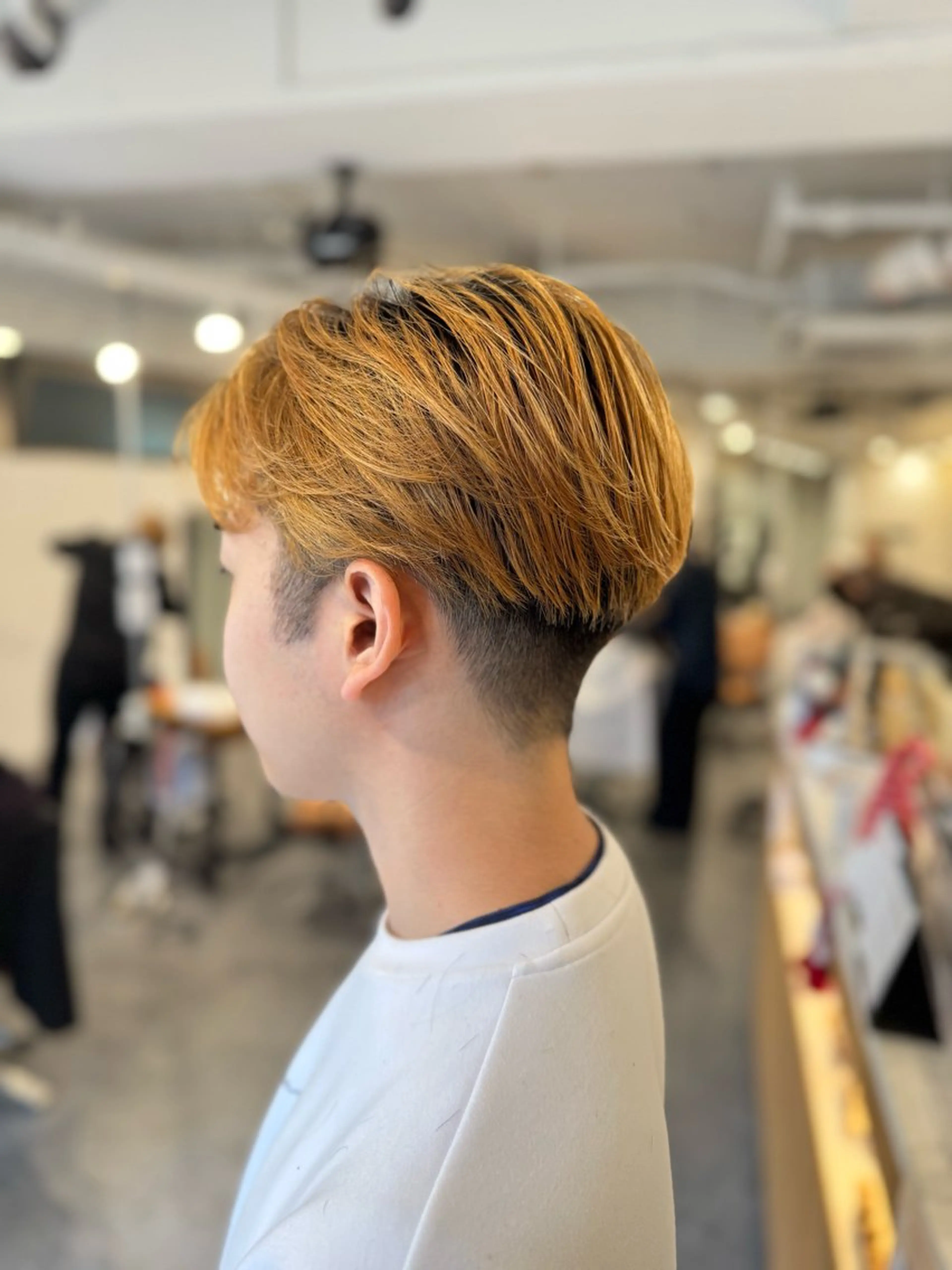 ショート パーマ メンズ メンズパーマ ニュアンスパーマ カット パーマ トリートメント シアン　橋本店所属・SHIAN 橋本 Daikiのヘアスタイル