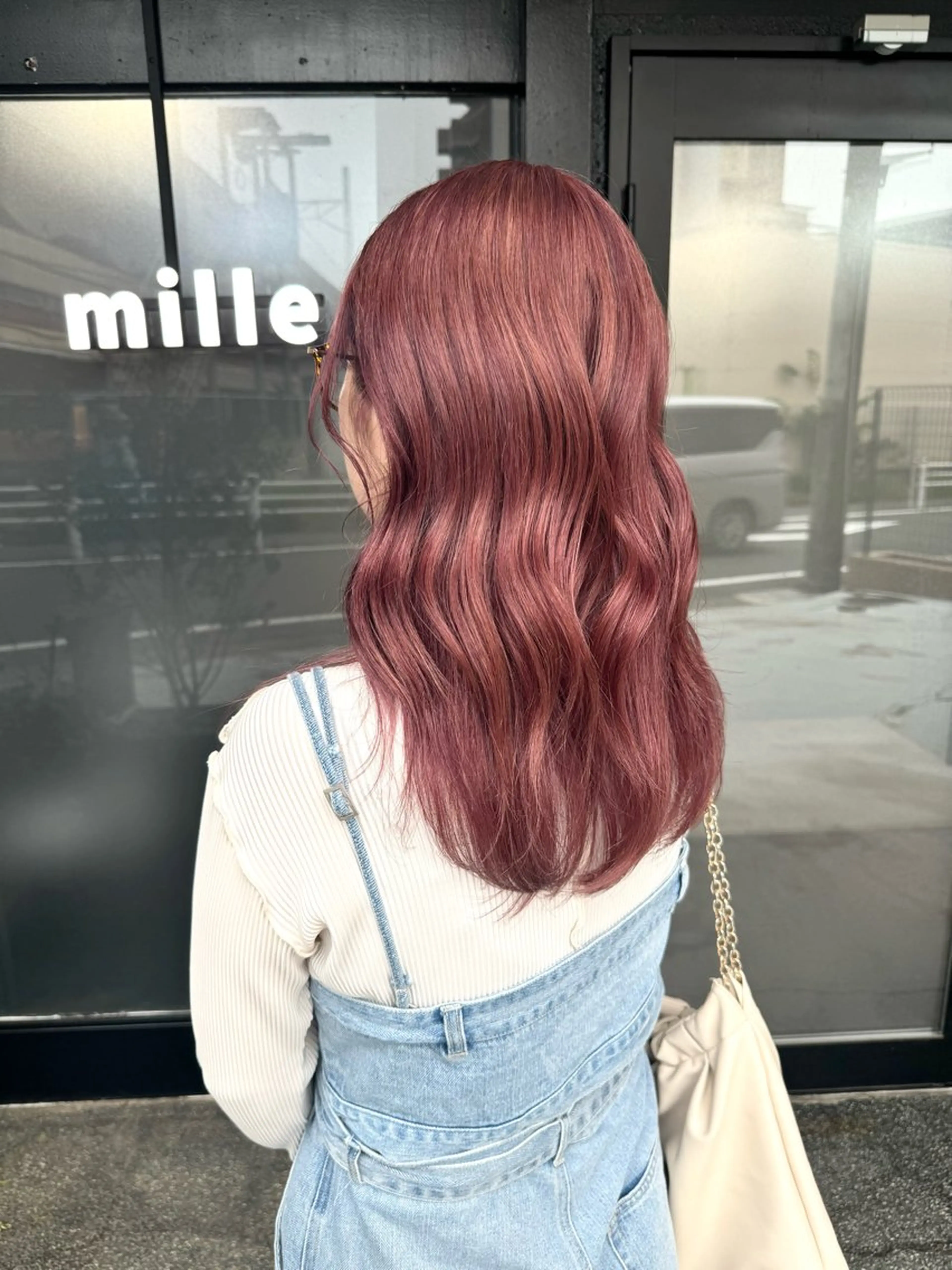 セミロング カラー 暖色カラー/ブリーチ 🎀オビツメイ🎀のヘアスタイル