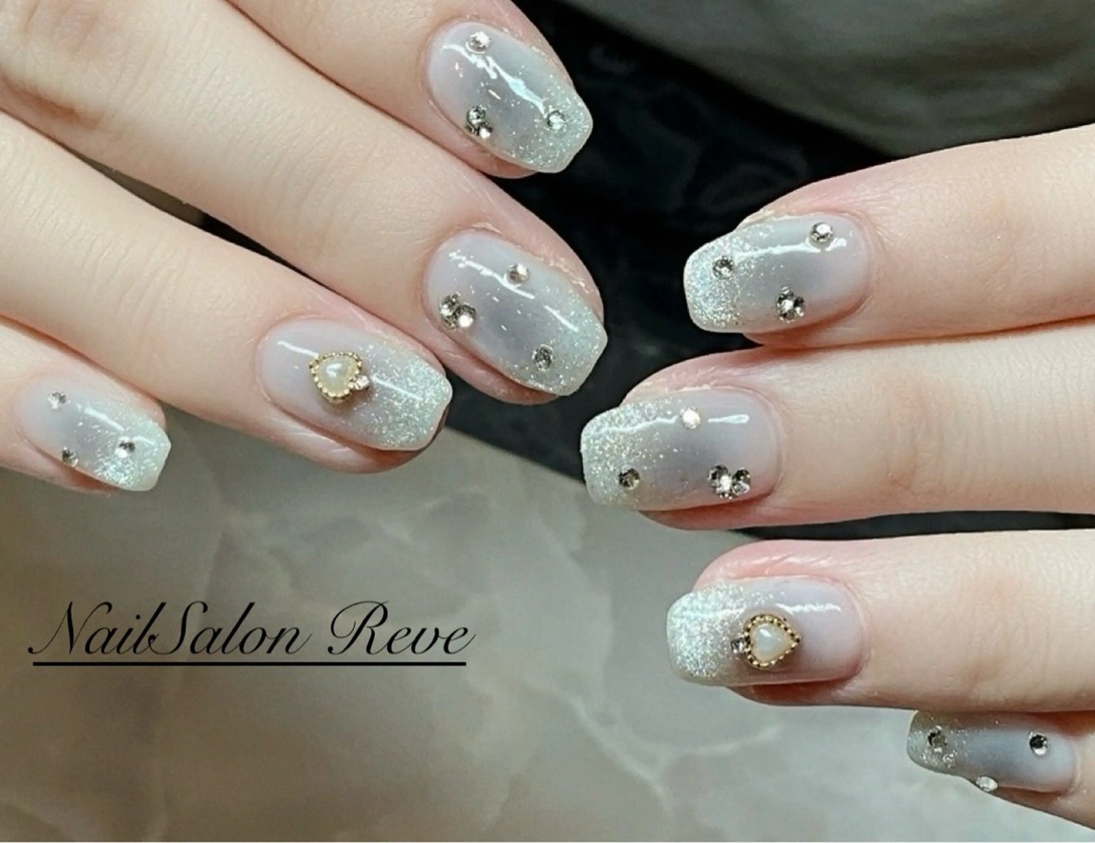 ネイル チークネイル フレンチネイル 韓国ネイル ハンドネイル NailSalon   Reve（ネイルサロン レーヴ）所属・NailSalon Reveのネイルデザイン