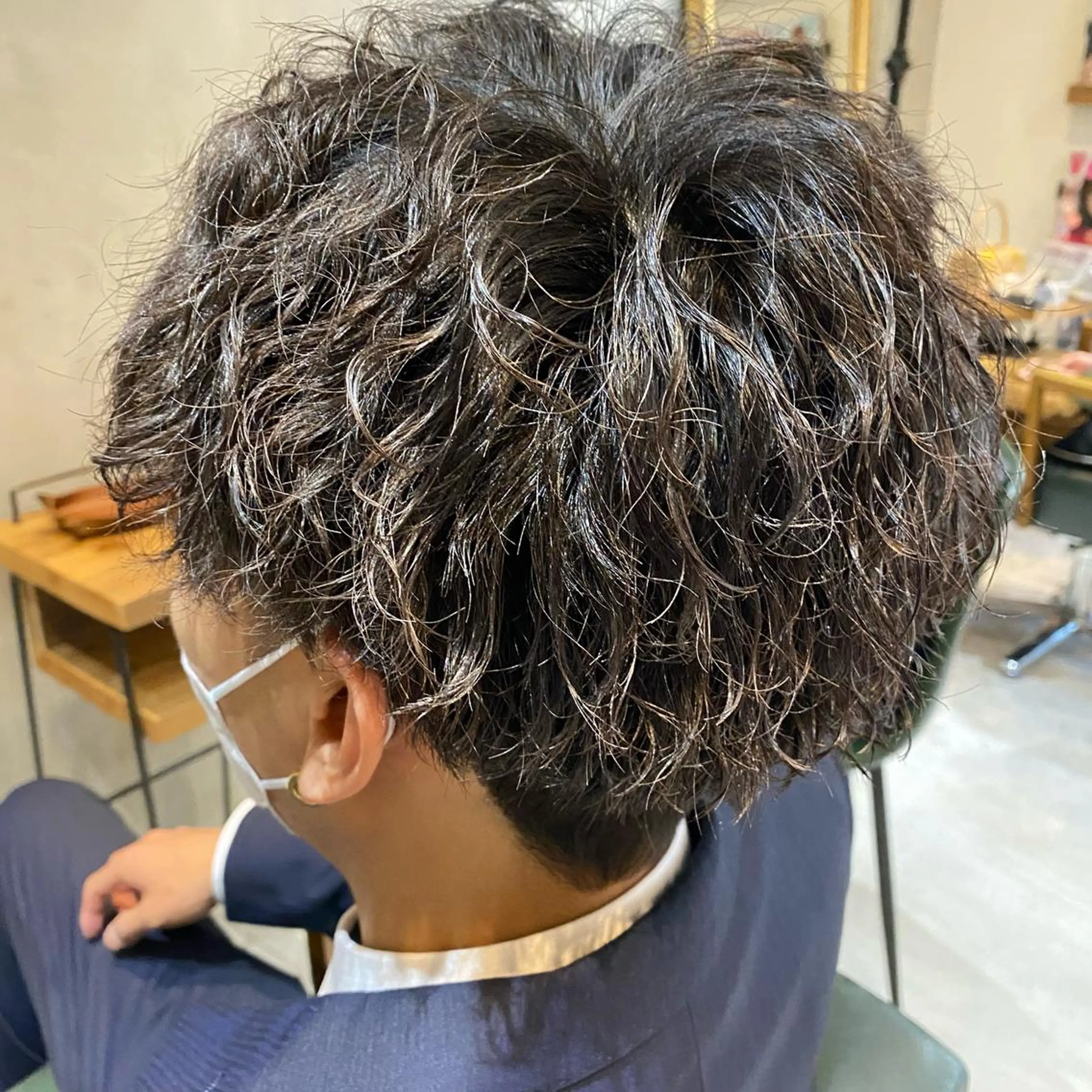 ショート カット パーマ glowm by affect所属・glowm店長 加藤翔太のヘアスタイル