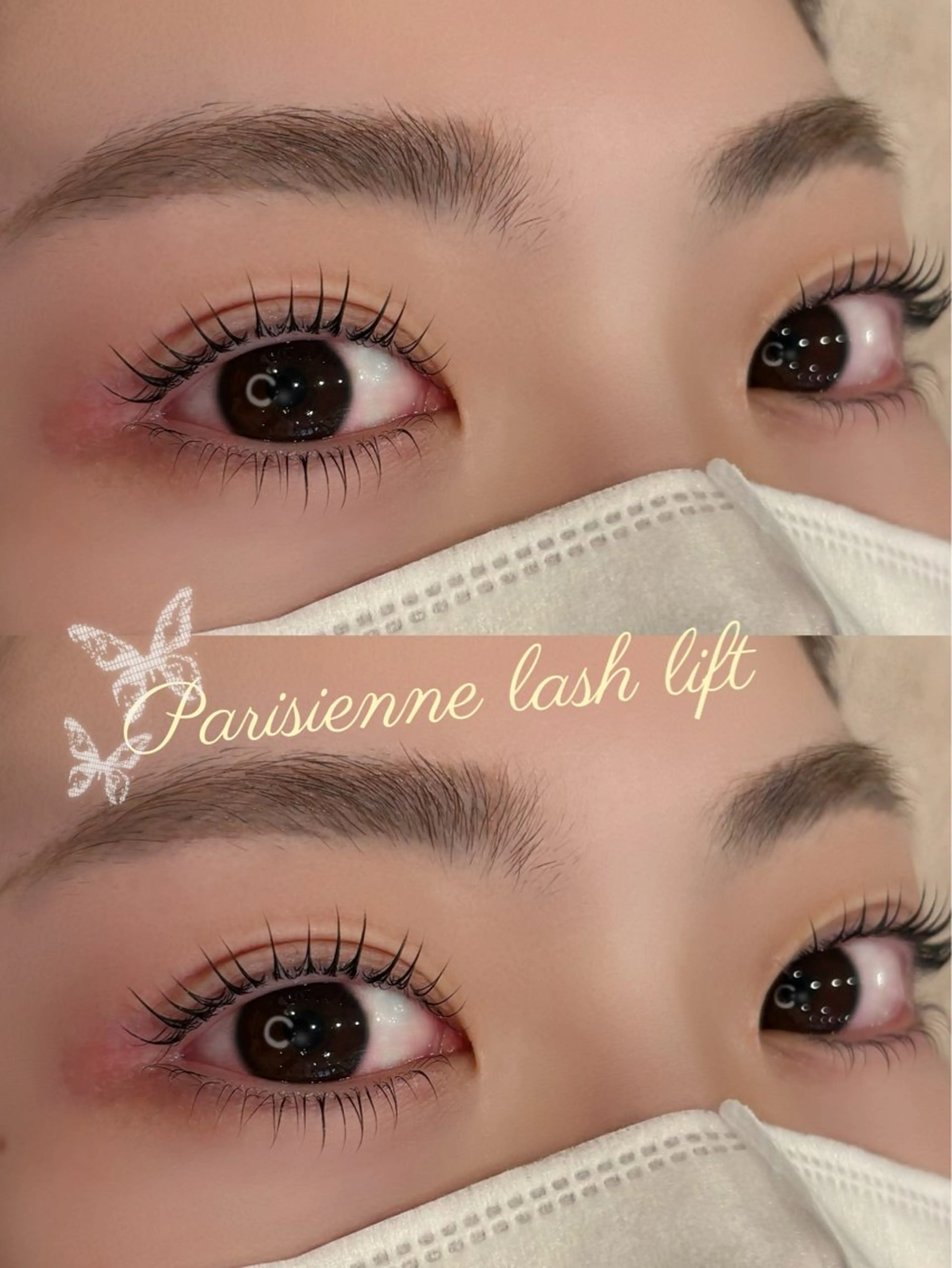 上下パリジェンヌラッシュリフト👀💖の写真