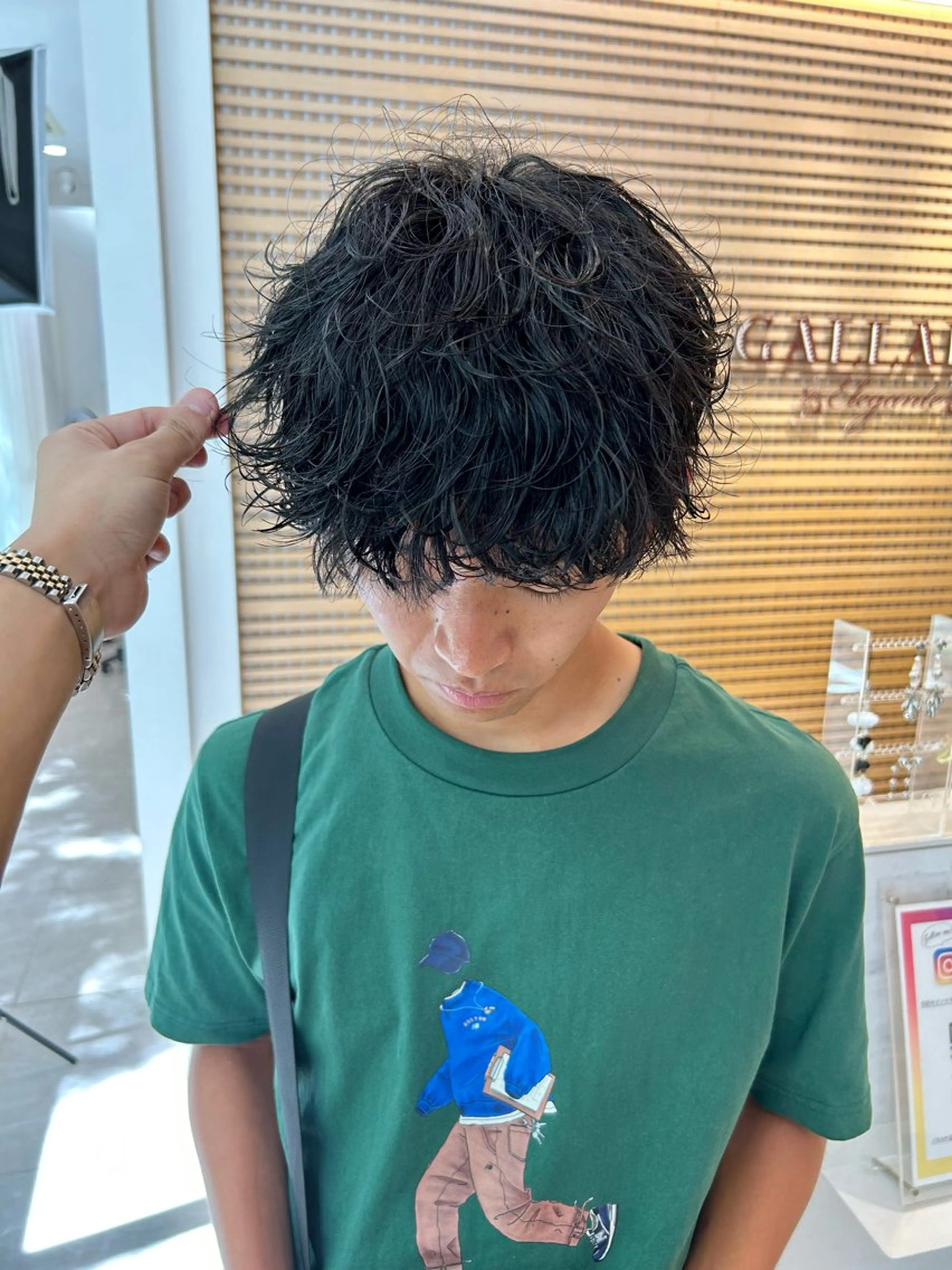 【メンズ限定クーポン】カット×パーマ×クイックヘッドスパの写真