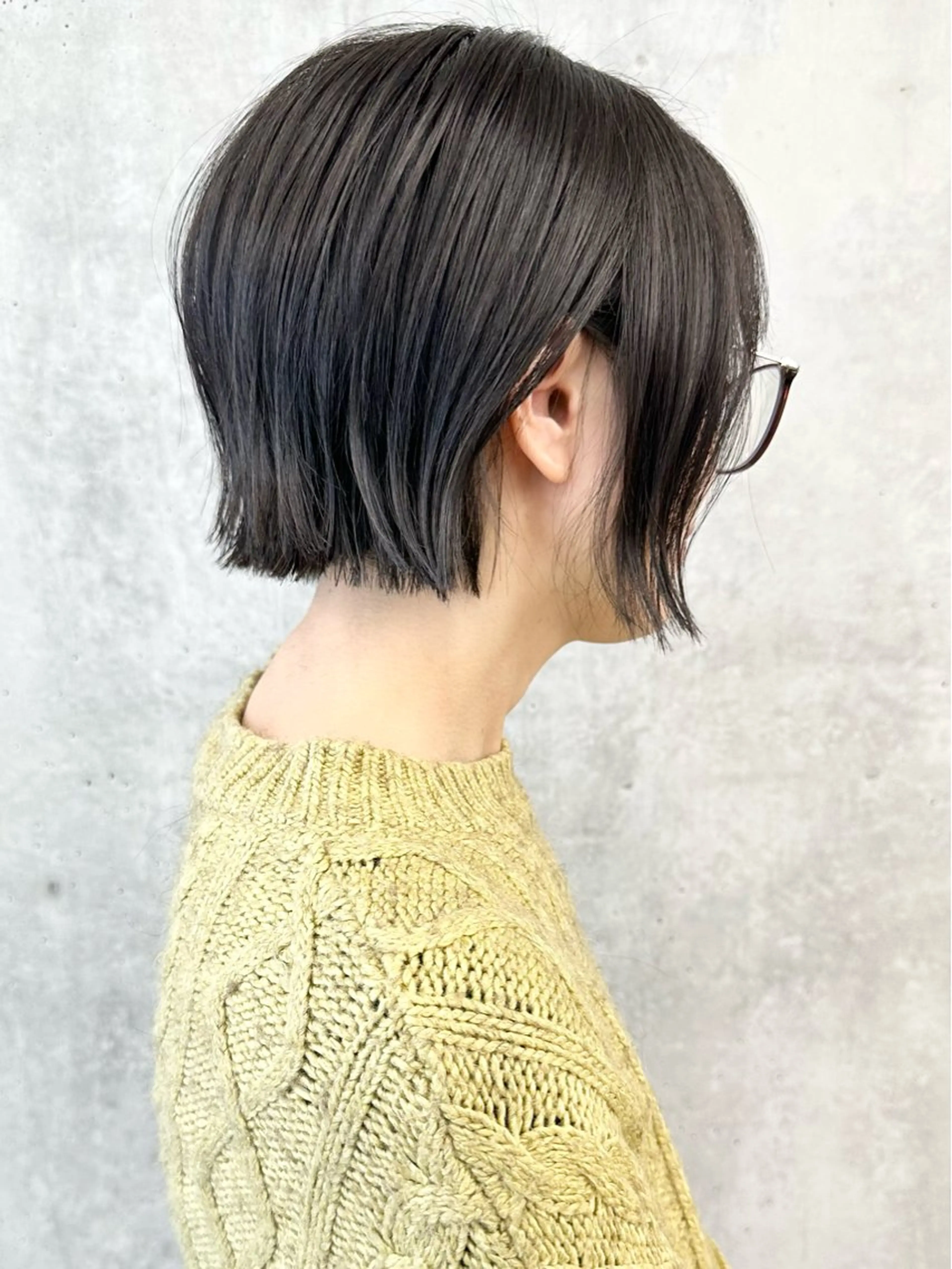 セミロング カット ヘッドスパ 小顔ボブ/お悩み解決 /ボブパーマ/とういのヘアスタイル