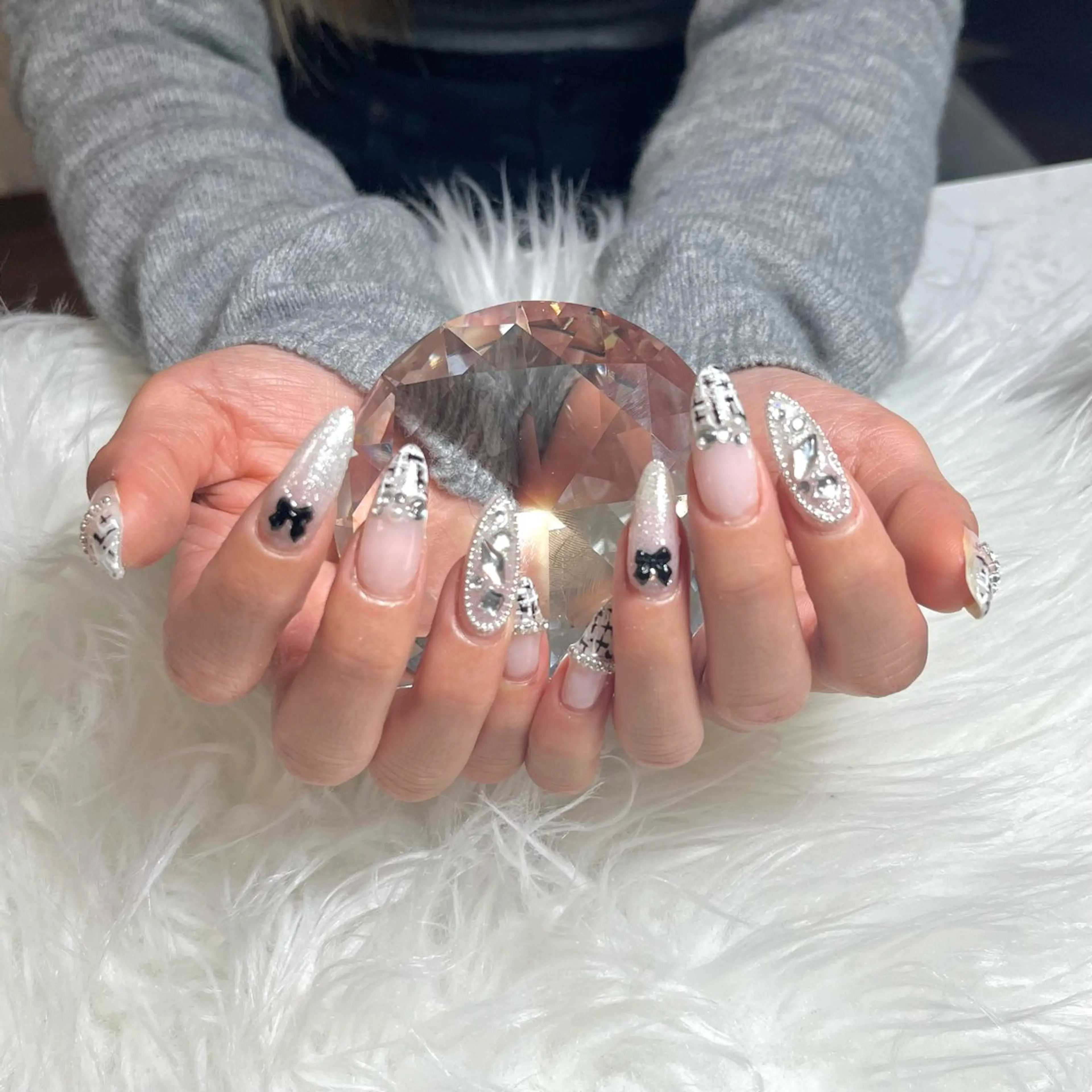 🤍長さだしOK デザインやり放題(オフあり)の写真