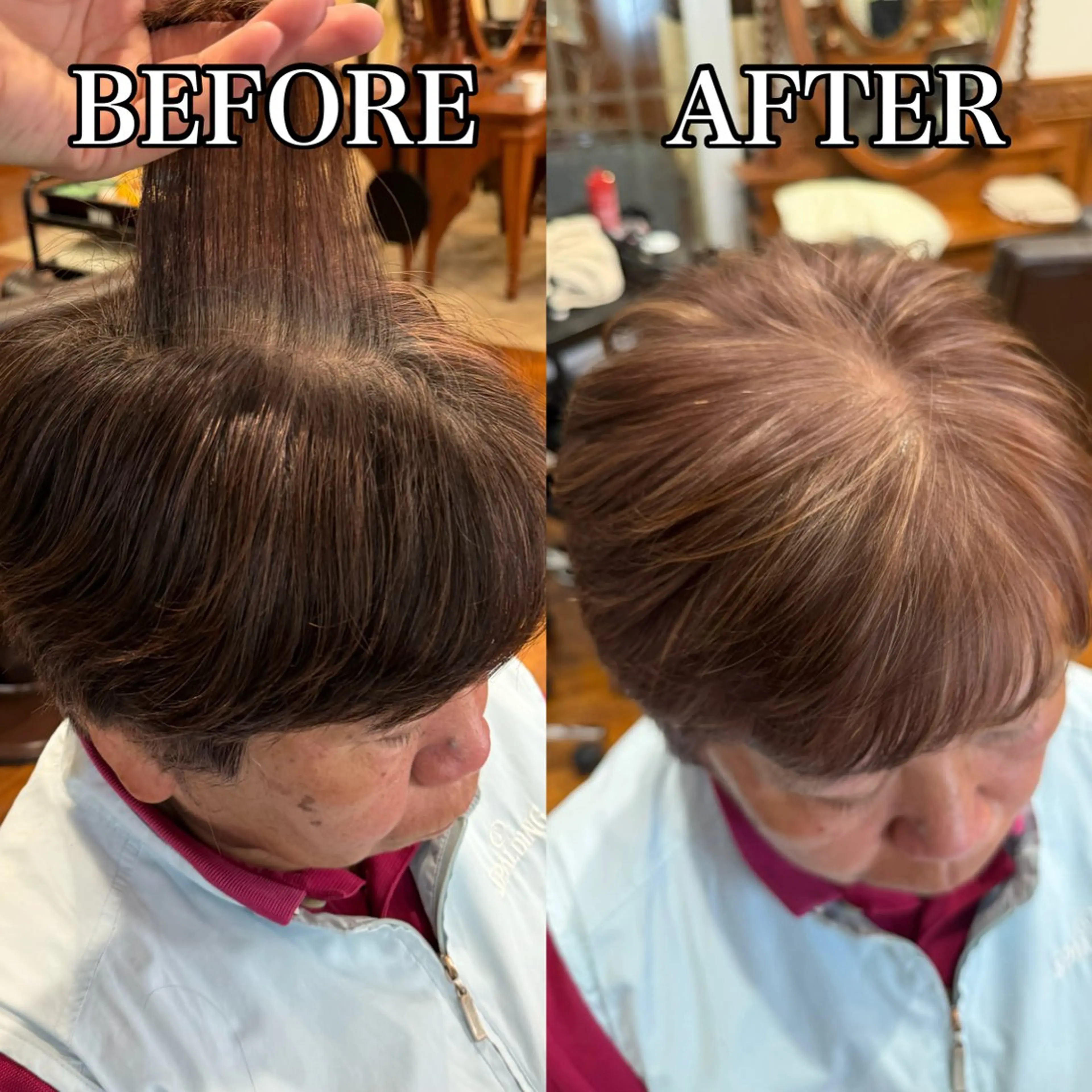 ショート カラー ハイライトカラー ハイライト 四日市/縮毛矯正/ ダメージレスカラーのヘアスタイル