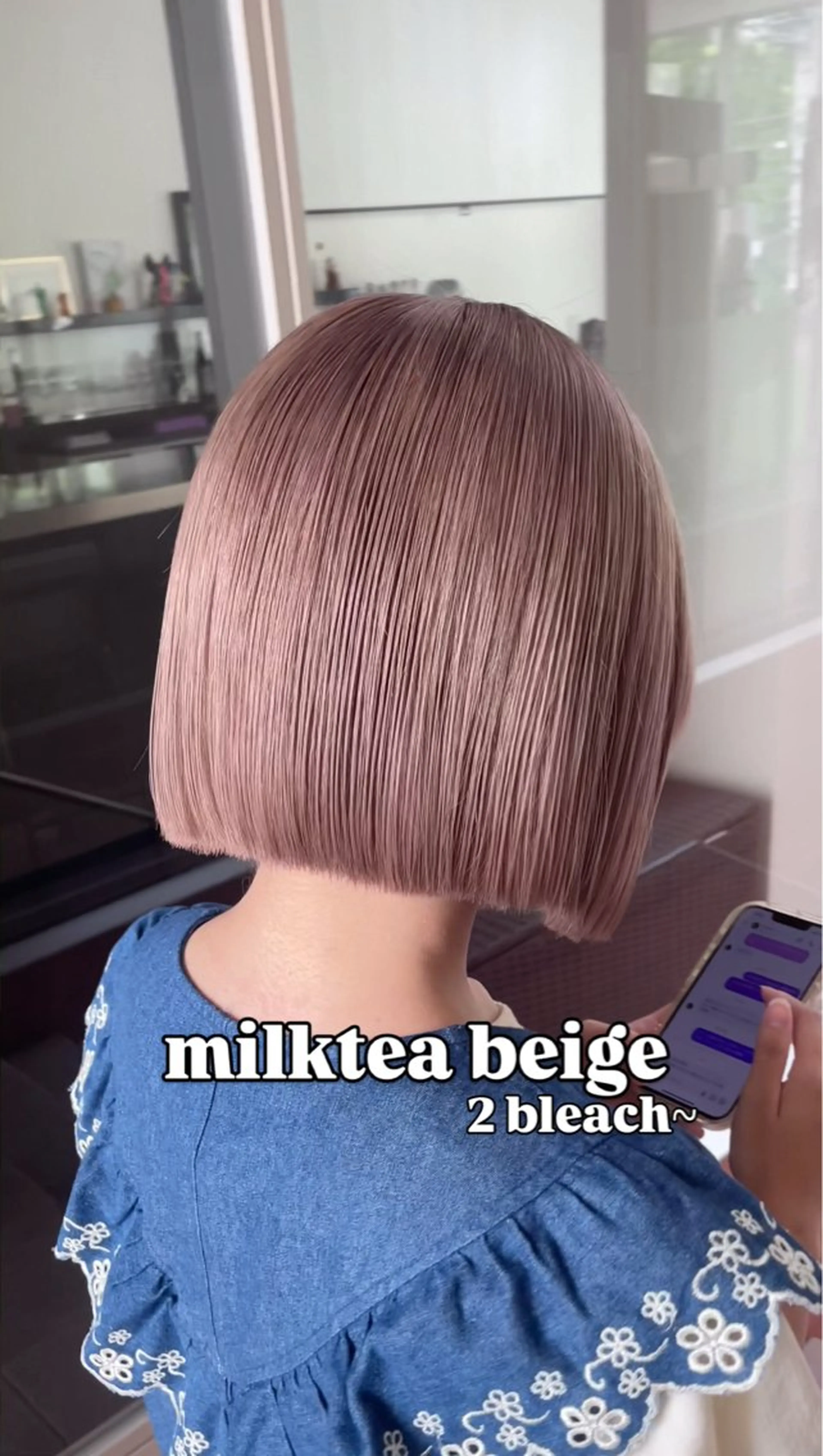 ショート カラー ヘアカラー トリートメント ブリーチ/髪質改善/ ハイトーン/暖色のヘアスタイル